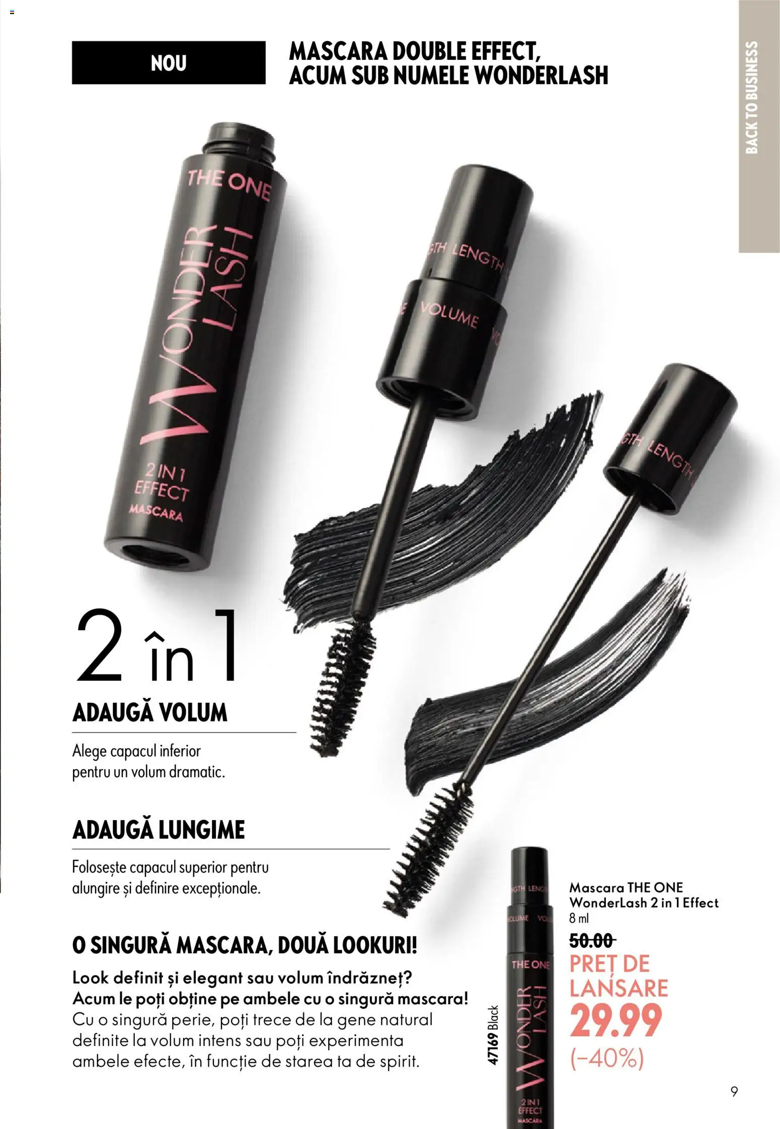 Catalog Oriflame 19 August - 7 Septembrie 2026 | Pagina 9 | Produse: Mascara, Black