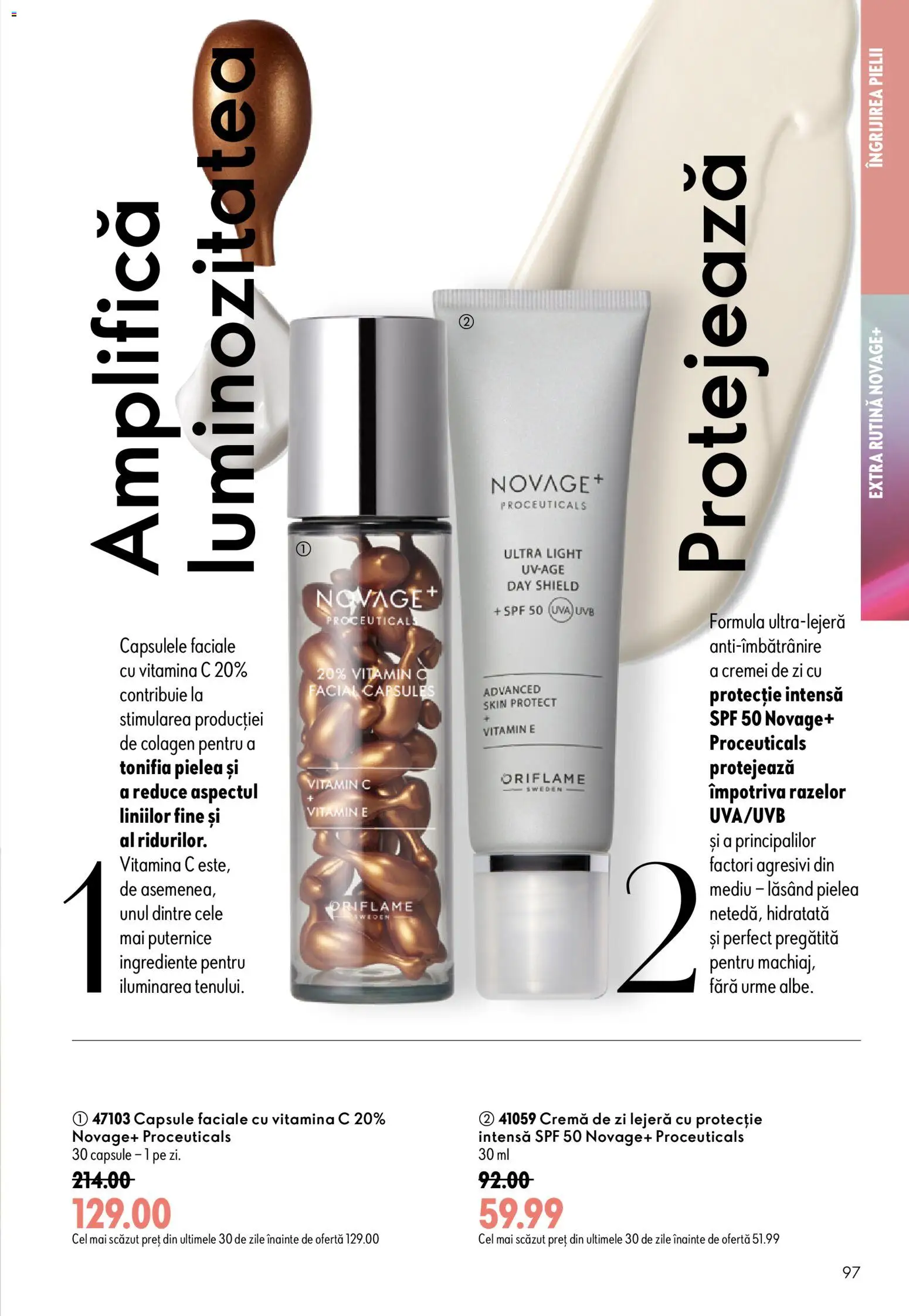 Catalog Oriflame 19 August - 7 Septembrie 2026 | Pagina 97 | Produse: Cremă de zi, Cremă
