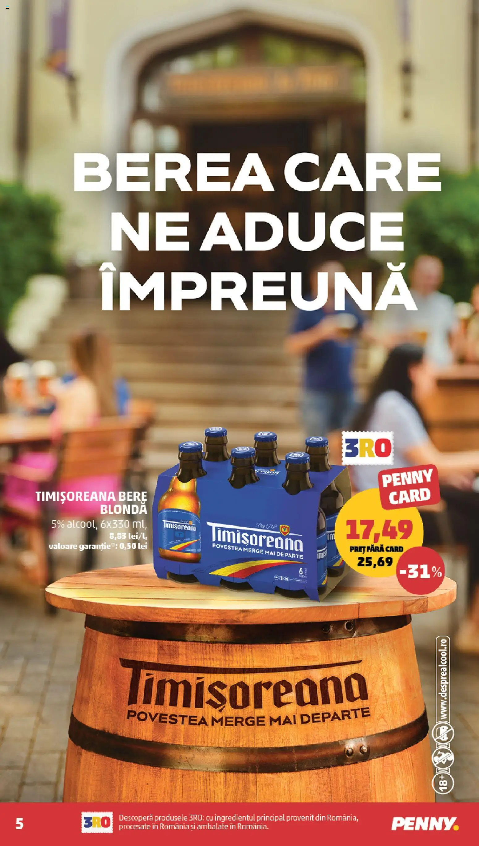 Catalog PENNY Market 19 - 24 August 2026 | Pagina 5 | Produse: Bere
