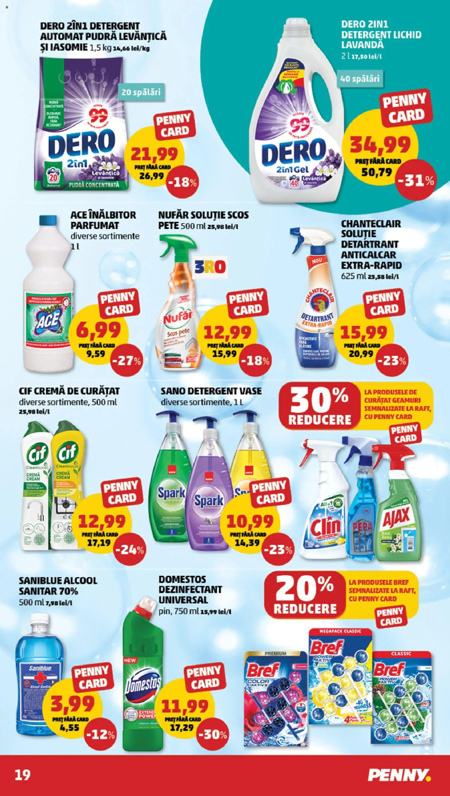 Catalog PENNY Market 26 - 31 August 2026 | Pagina 19 | Produse: Pudră, Cremă, Detergent, Power