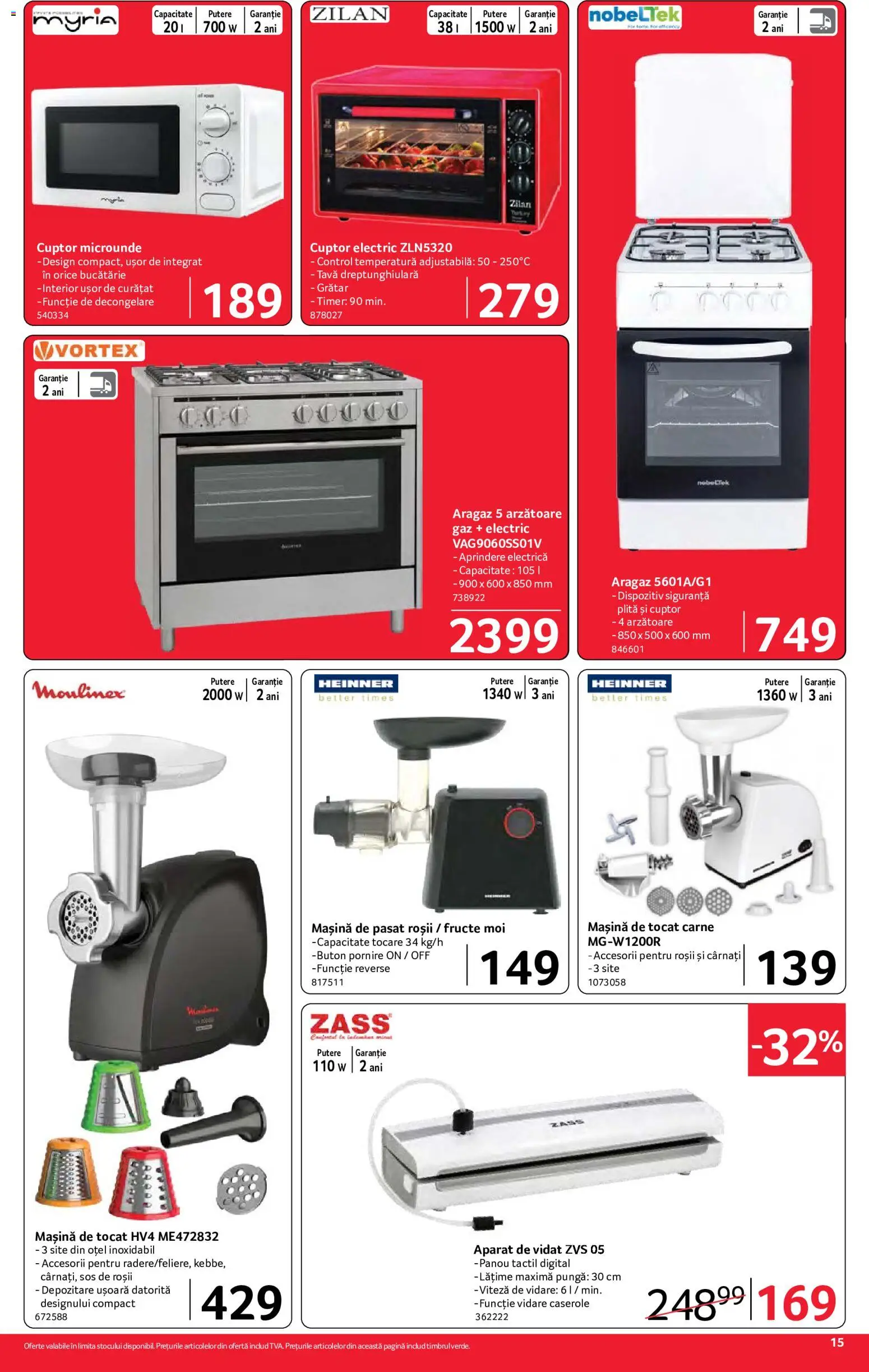Catalog Selgros 21 August - 2 Septembrie 2026 | Pagina 15 | Produse: Plită, Sos de roșii, Roșii, Sos