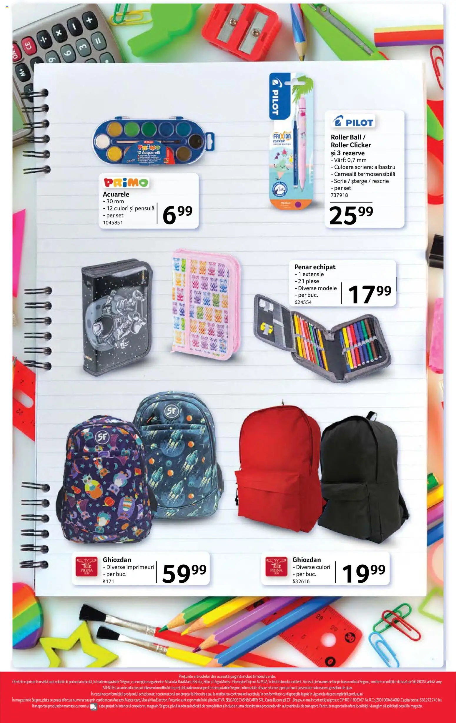 Catalog Selgros 21 August - 2 Septembrie 2026 | Pagina 23 | Produse: Cif, Alba, Ghiozdan