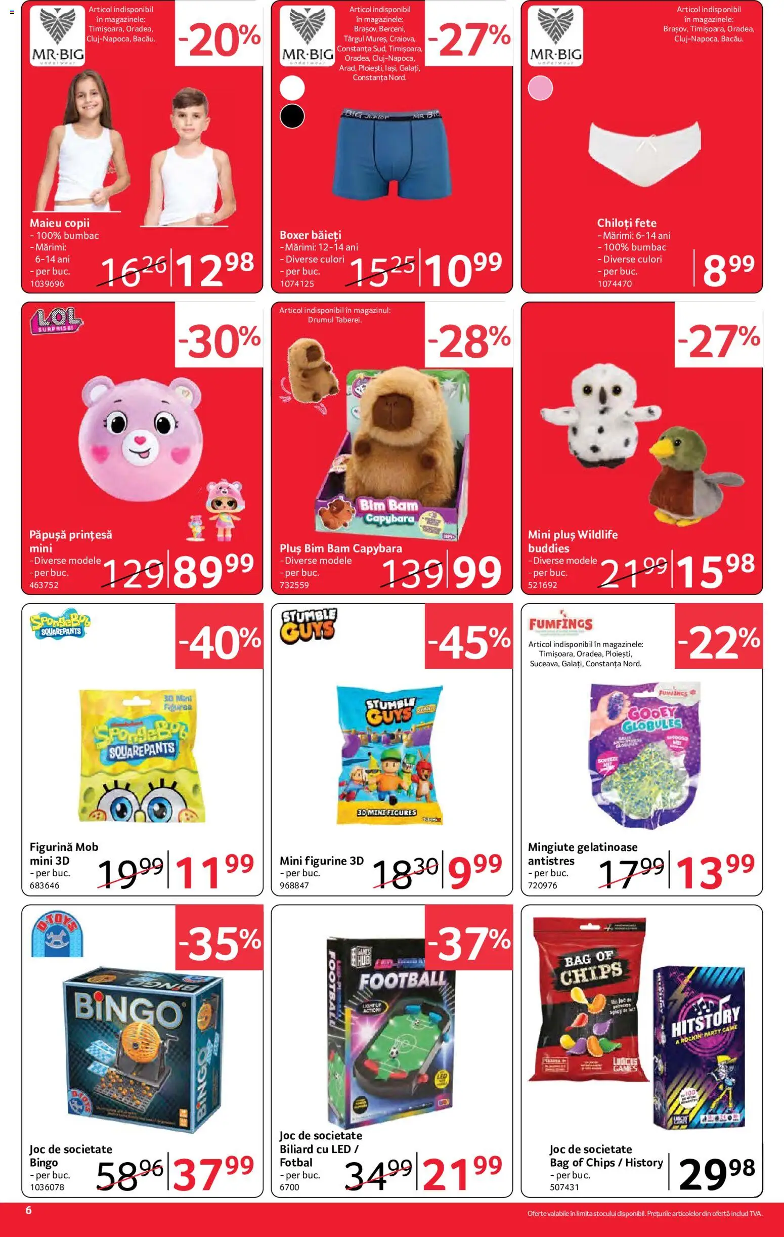 Catalog Selgros 21 August - 2 Septembrie 2026 | Pagina 6 | Produse: Joc, LED, Chiloți, Plus