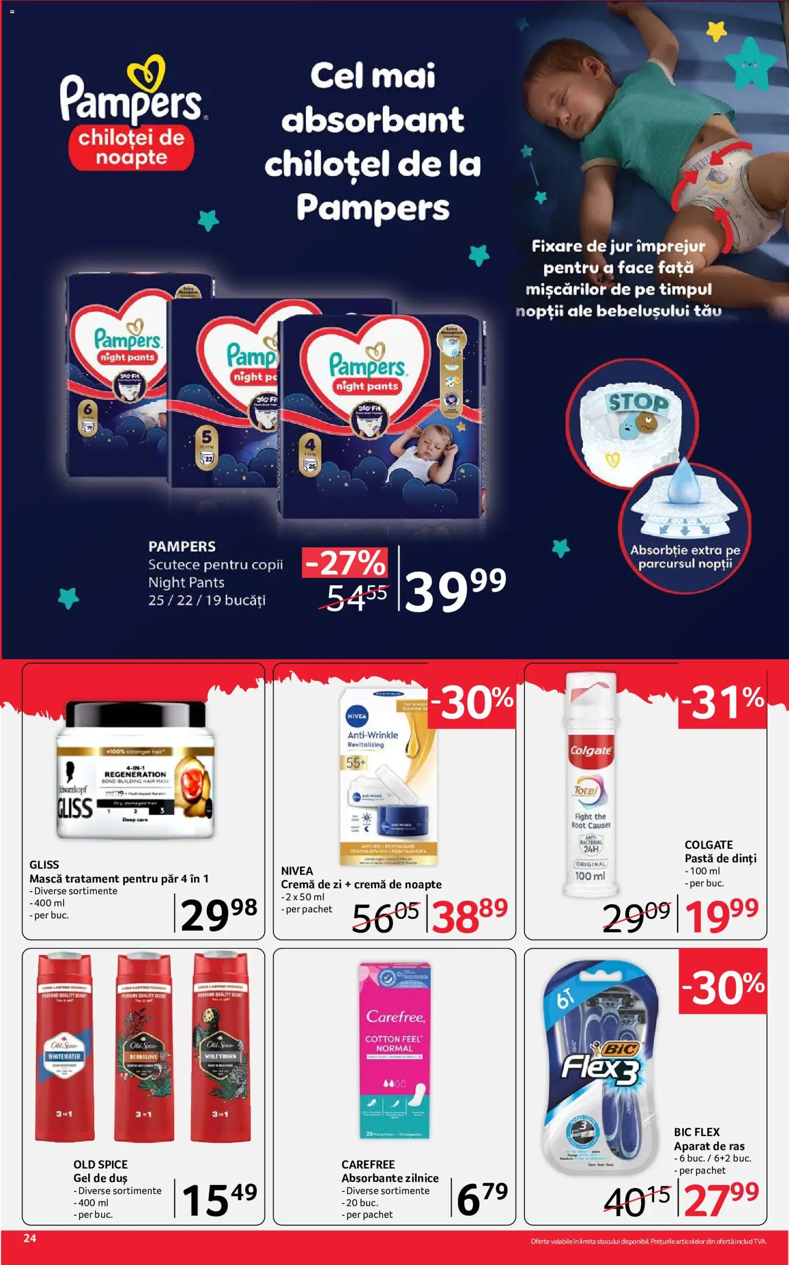 Catalog Selgros 21 August - 2 Septembrie 2026 | Pagina 24 | Produse: Old Spice, Cremă de zi, Aparat, Gel de duș