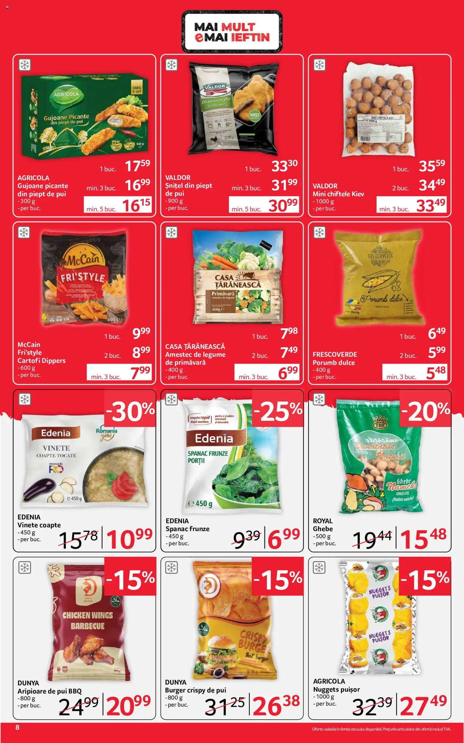 Catalog Selgros 21 August - 2 Septembrie 2026 | Pagina 8 | Produse: Pui, Amestec, Burger, Chiftele