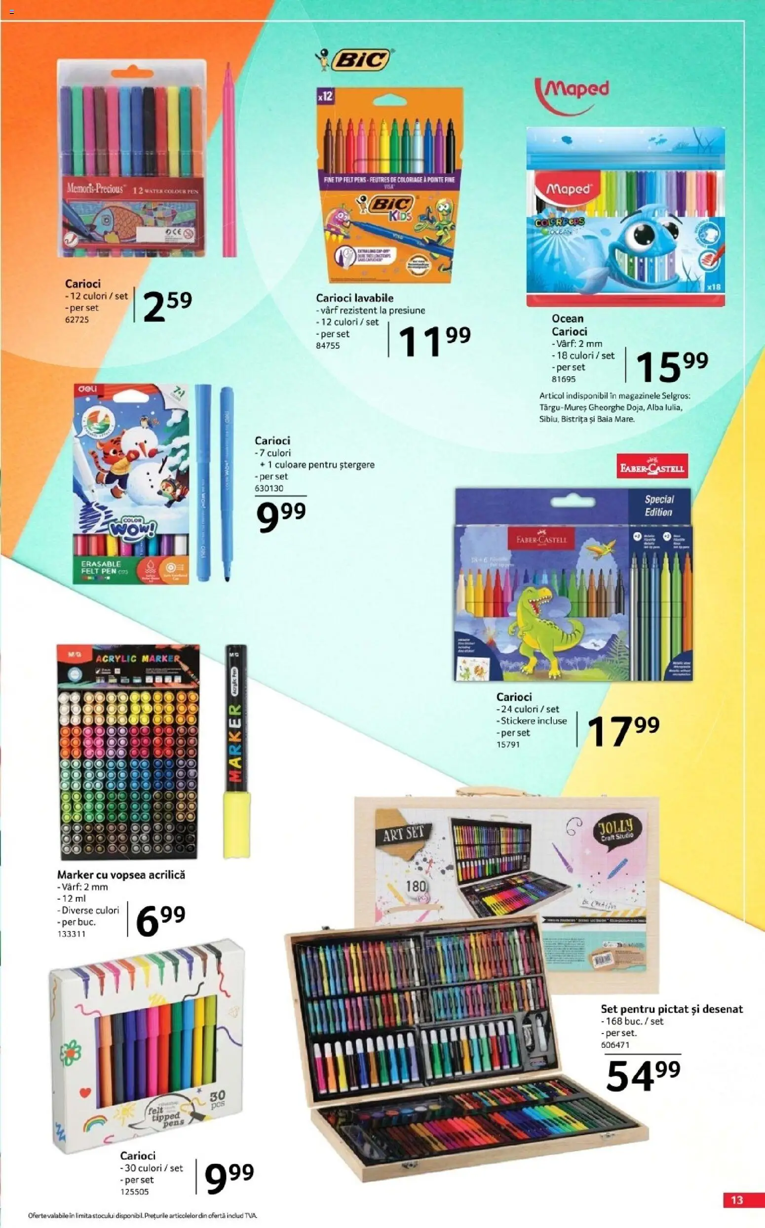 Catalog Selgros 7 August - 19 Septembrie 2026 | Pagina 13 | Produse: Alba, Vopsea, Art, Tip