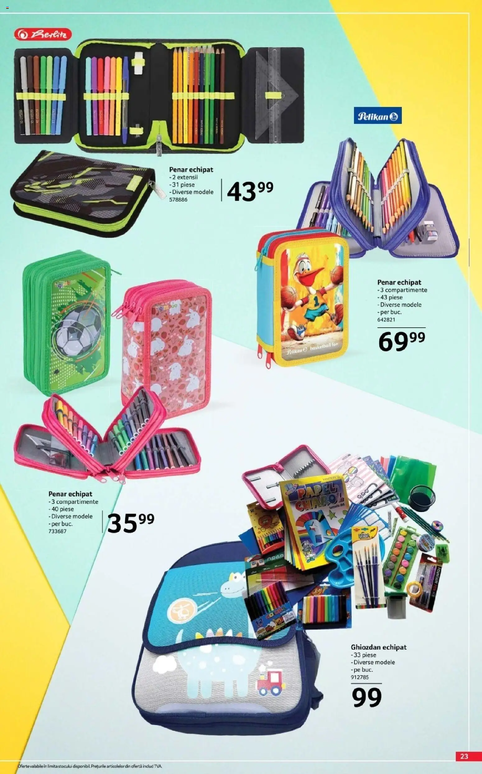 Catalog Selgros 7 August - 19 Septembrie 2026 | Pagina 23 | Produse: Ghiozdan