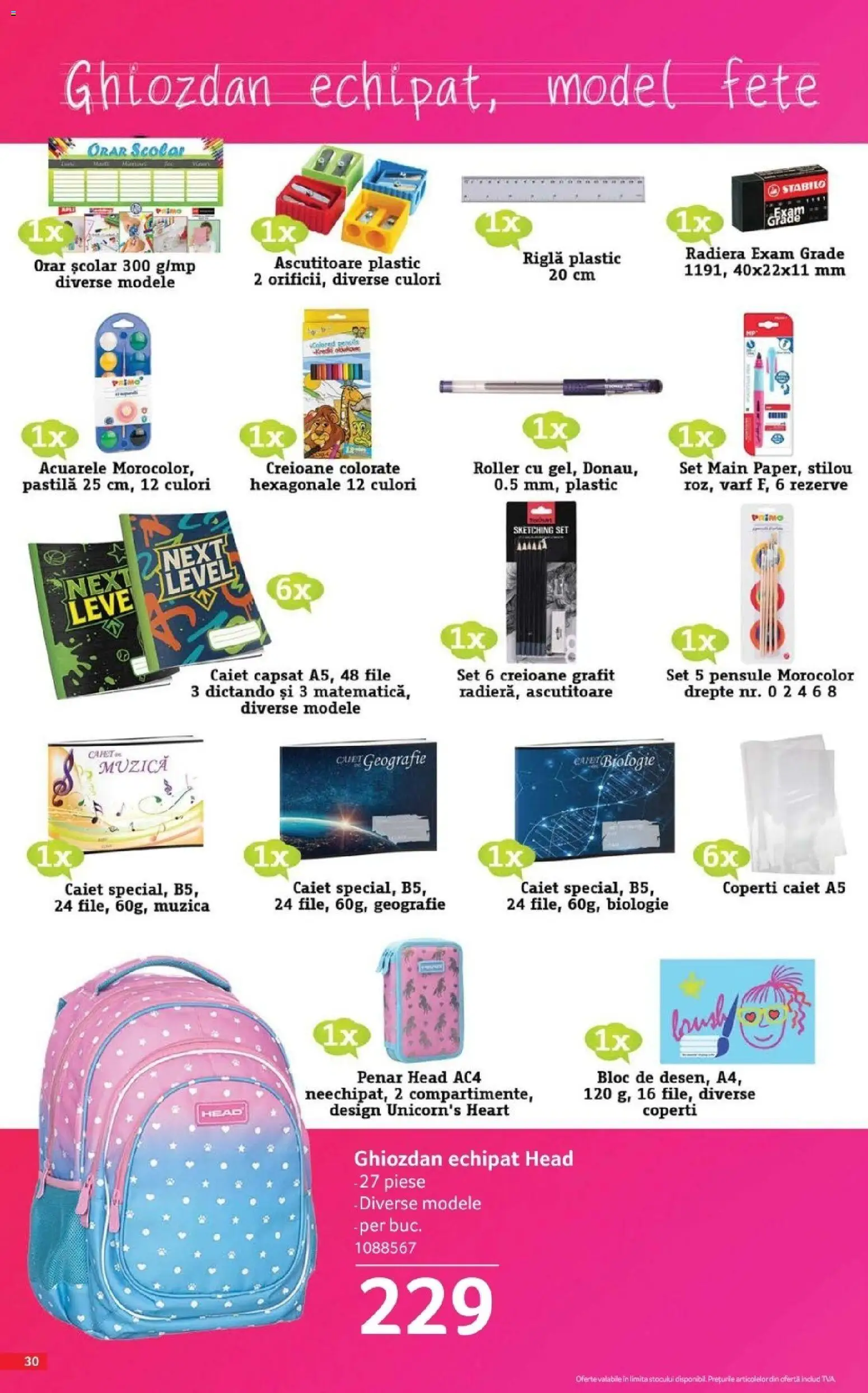 Catalog Selgros 7 August - 19 Septembrie 2026 | Pagina 30 | Produse: Ascuțitoare, Ghiozdan