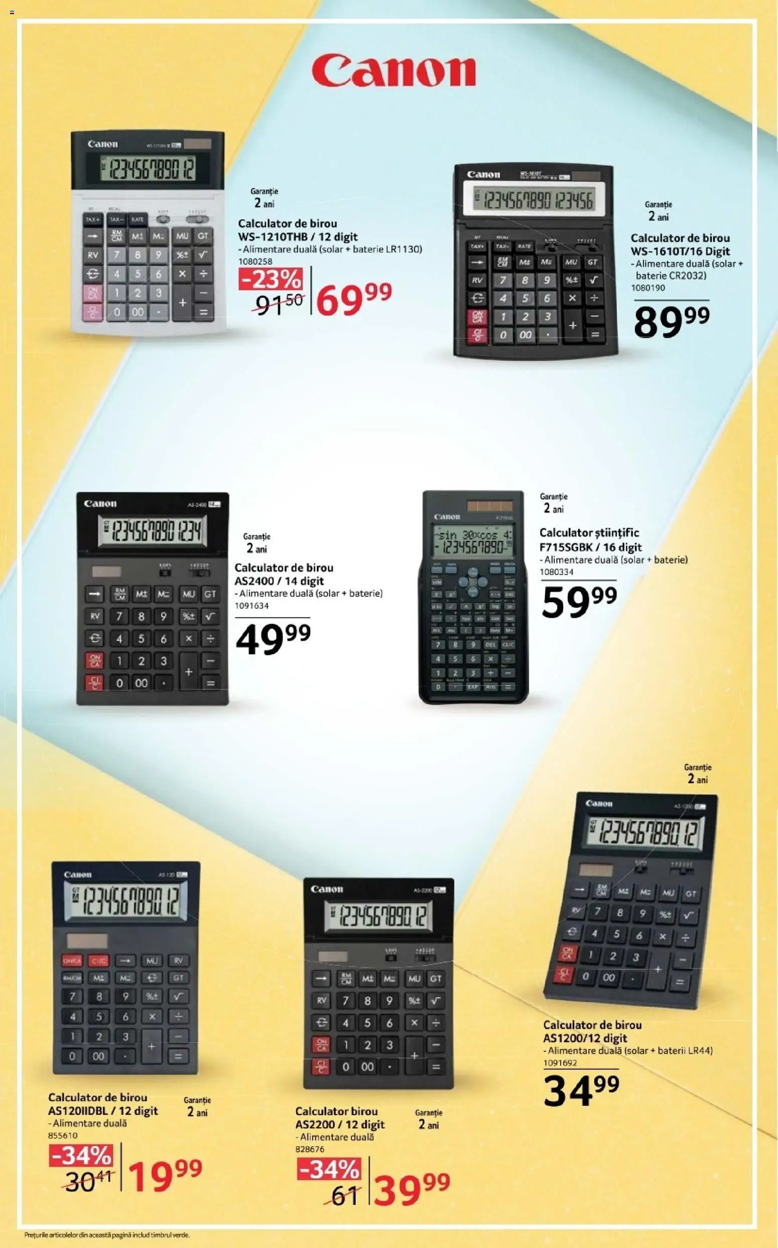 Catalog Selgros 7 August - 19 Septembrie 2026 | Pagina 47 | Produse: Calculator, Birou, Baterie, Baterii