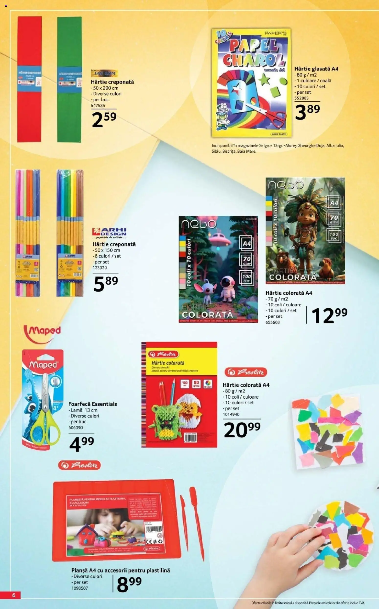Catalog Selgros 7 August - 19 Septembrie 2026 | Pagina 6 | Produse: Alba, Creative
