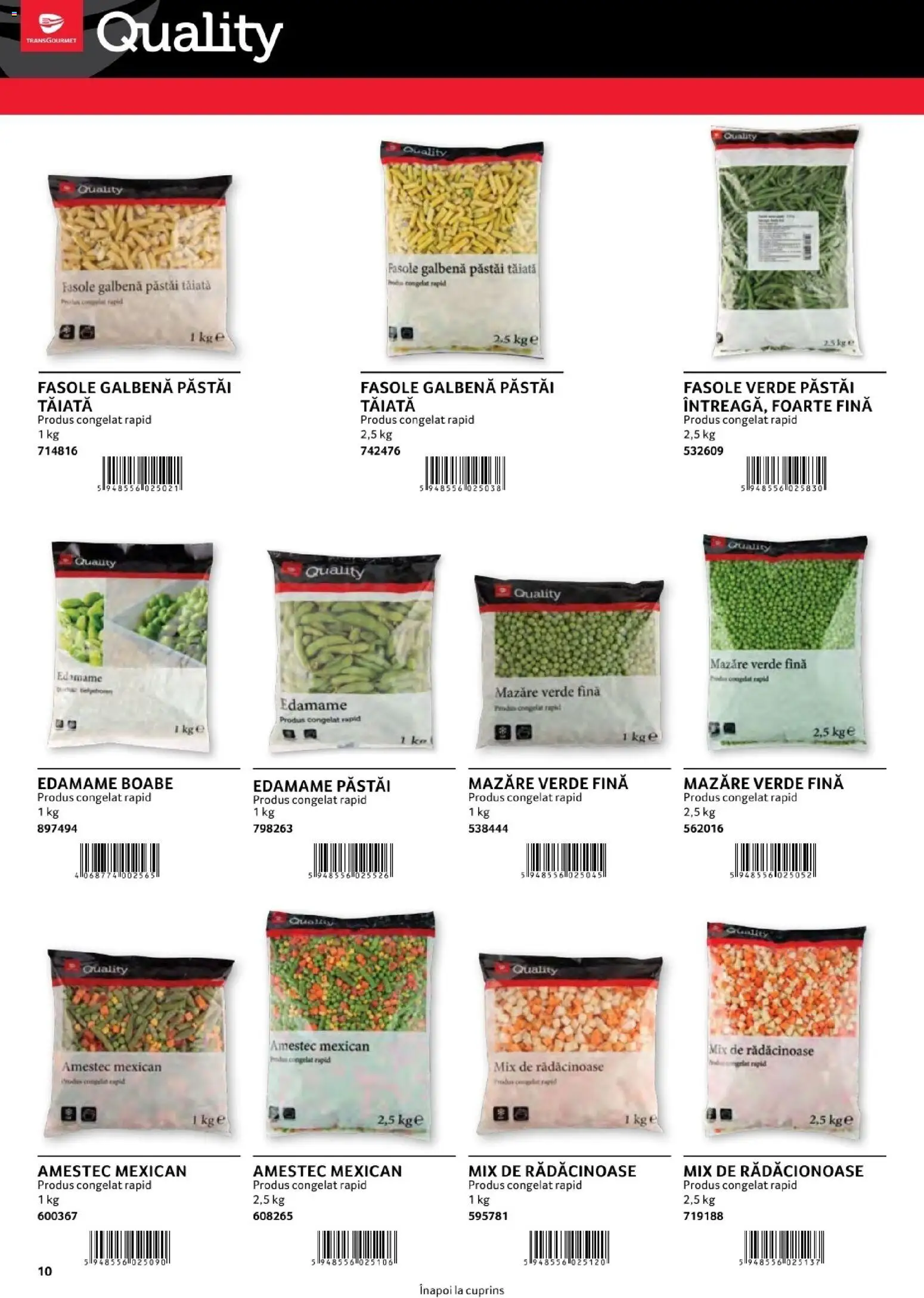 Catalog Selgros 1 August - 30 Decembrie 2026 | Pagina 10 | Produse: Mazăre, Fasole verde, Amestec