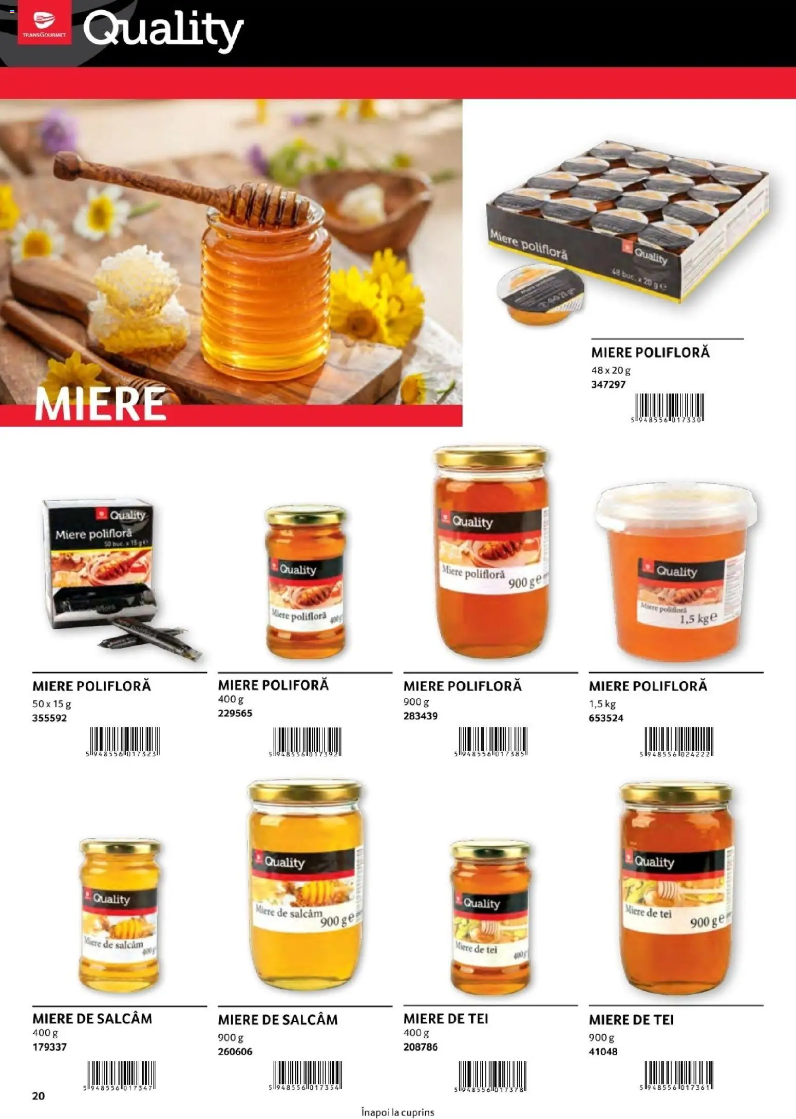Catalog Selgros 1 August - 30 Decembrie 2026 | Pagina 20 | Produse: Miere, Miere polifloră