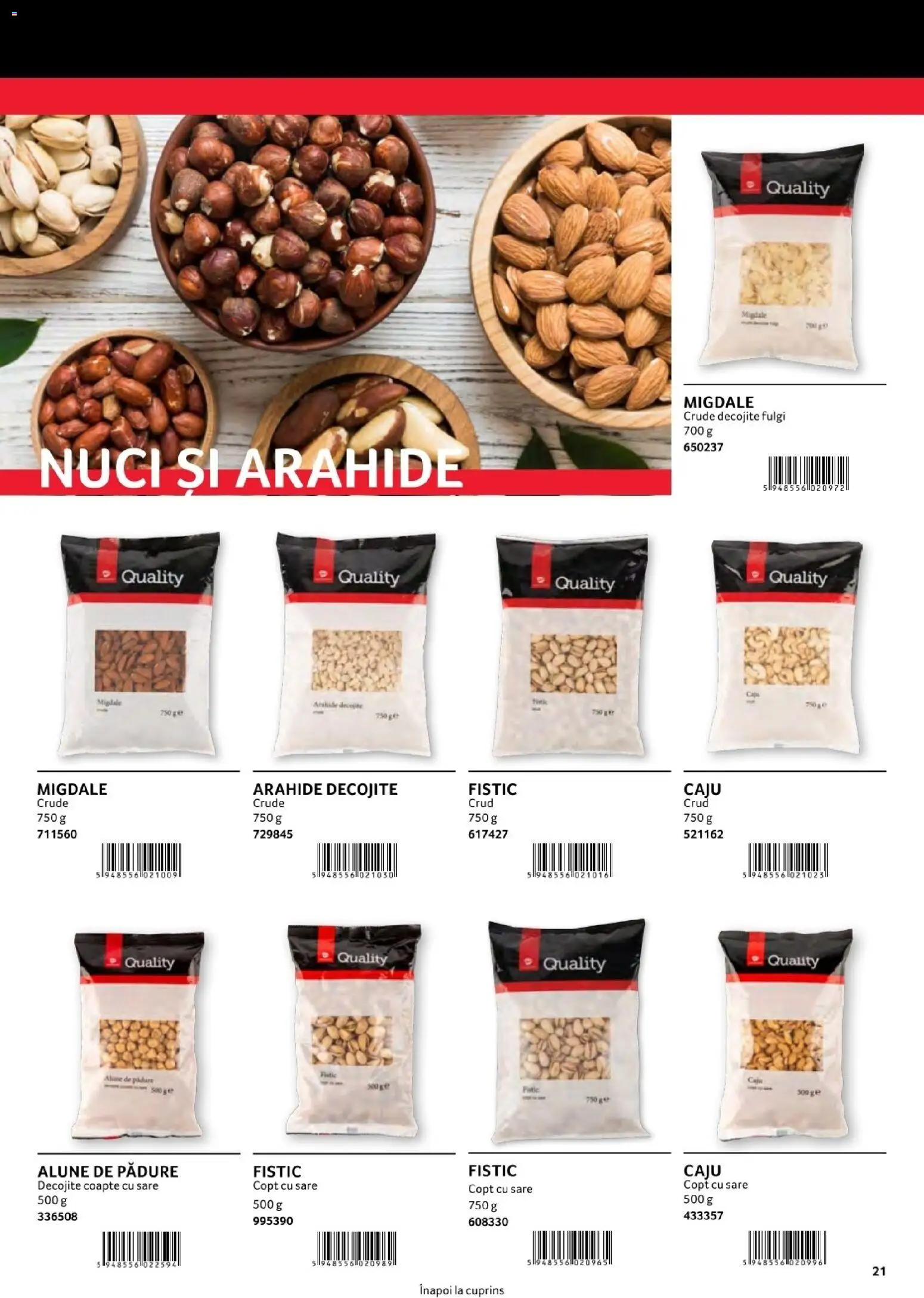 Catalog Selgros 1 August - 30 Decembrie 2026 | Pagina 21 | Produse: Arahide, Caju, Fistic, Fulgi