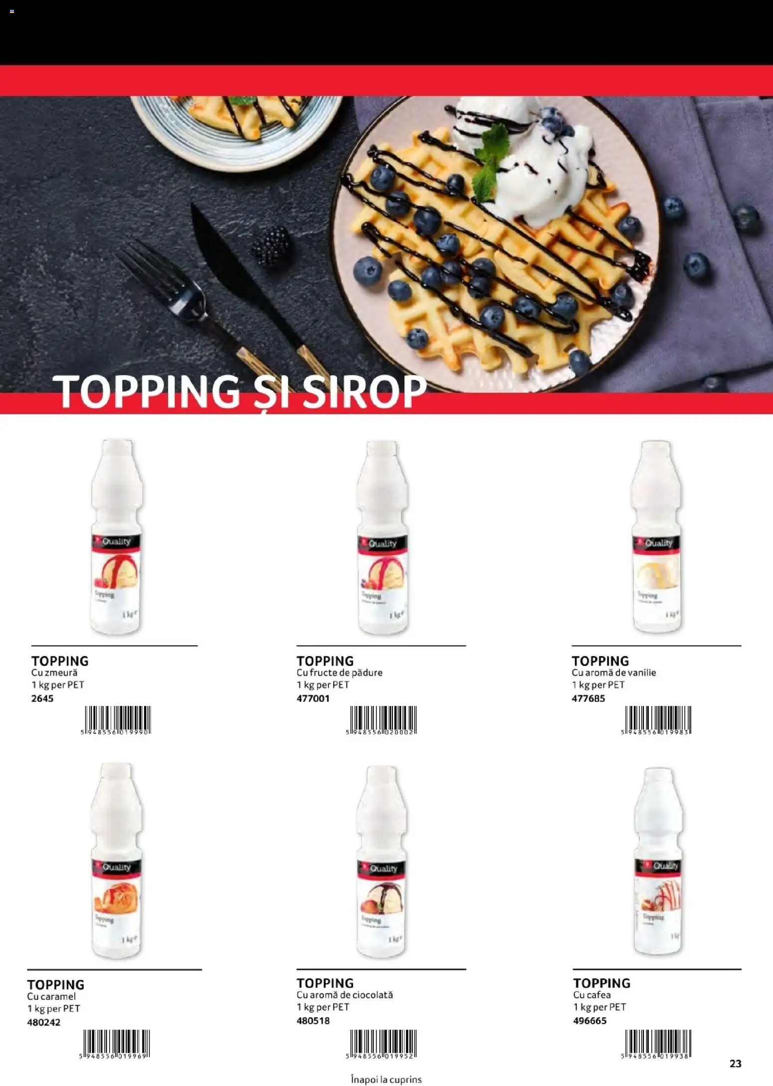 Catalog Selgros 1 August - 30 Decembrie 2026 | Pagina 23 | Produse: Fructe de pădure, Cafea, Ciocolată, Sirop