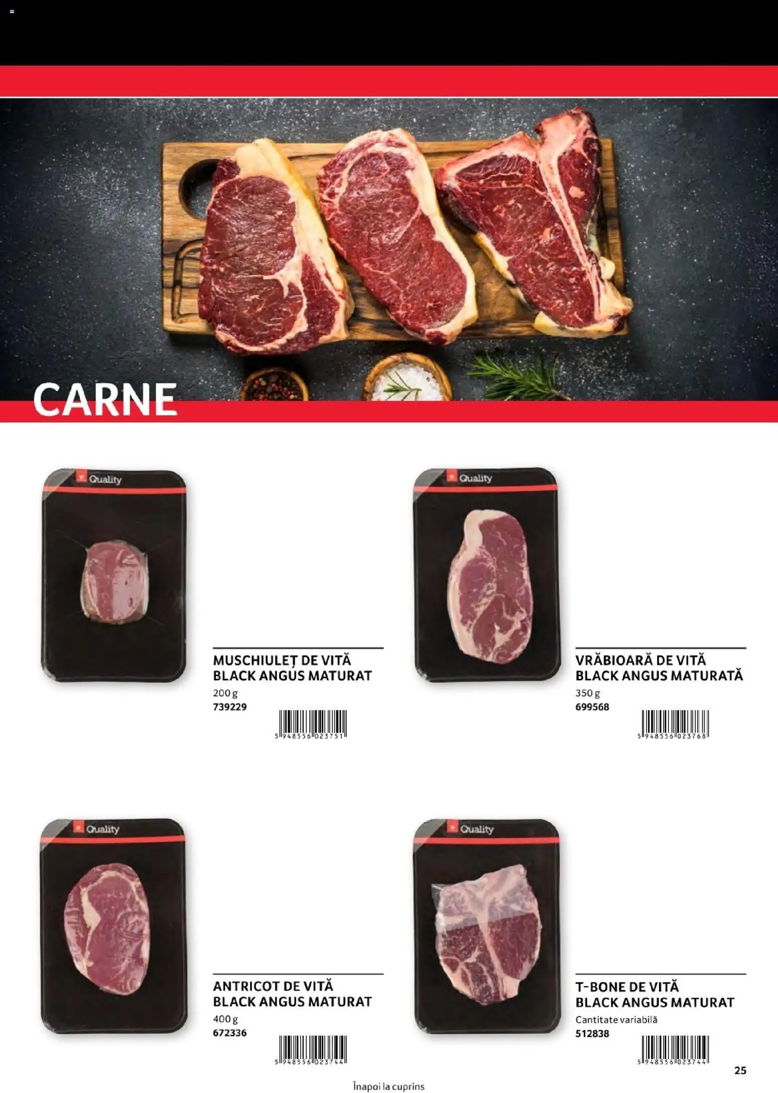 Catalog Selgros 1 August - 30 Decembrie 2026 | Pagina 25 | Produse: Vită, Antricot de vita, Black angus, Black