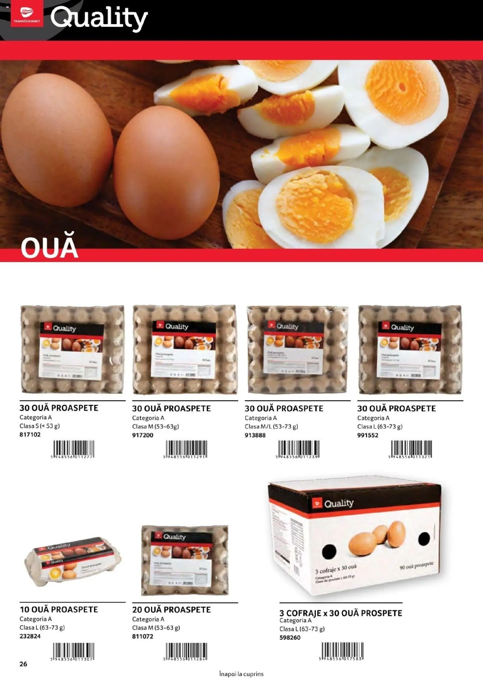 Catalog Selgros 1 August - 30 Decembrie 2026 | Pagina 26 | Produse: Ouă
