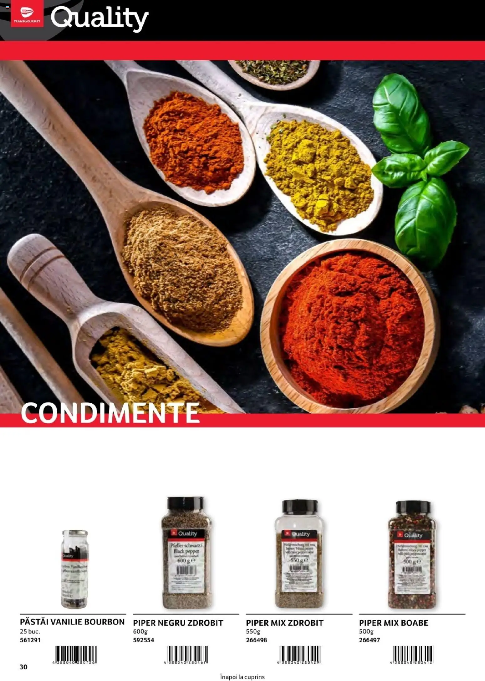 Catalog Selgros 1 August - 30 Decembrie 2026 | Pagina 30 | Produse: Bourbon, Condimente, Piper, Black