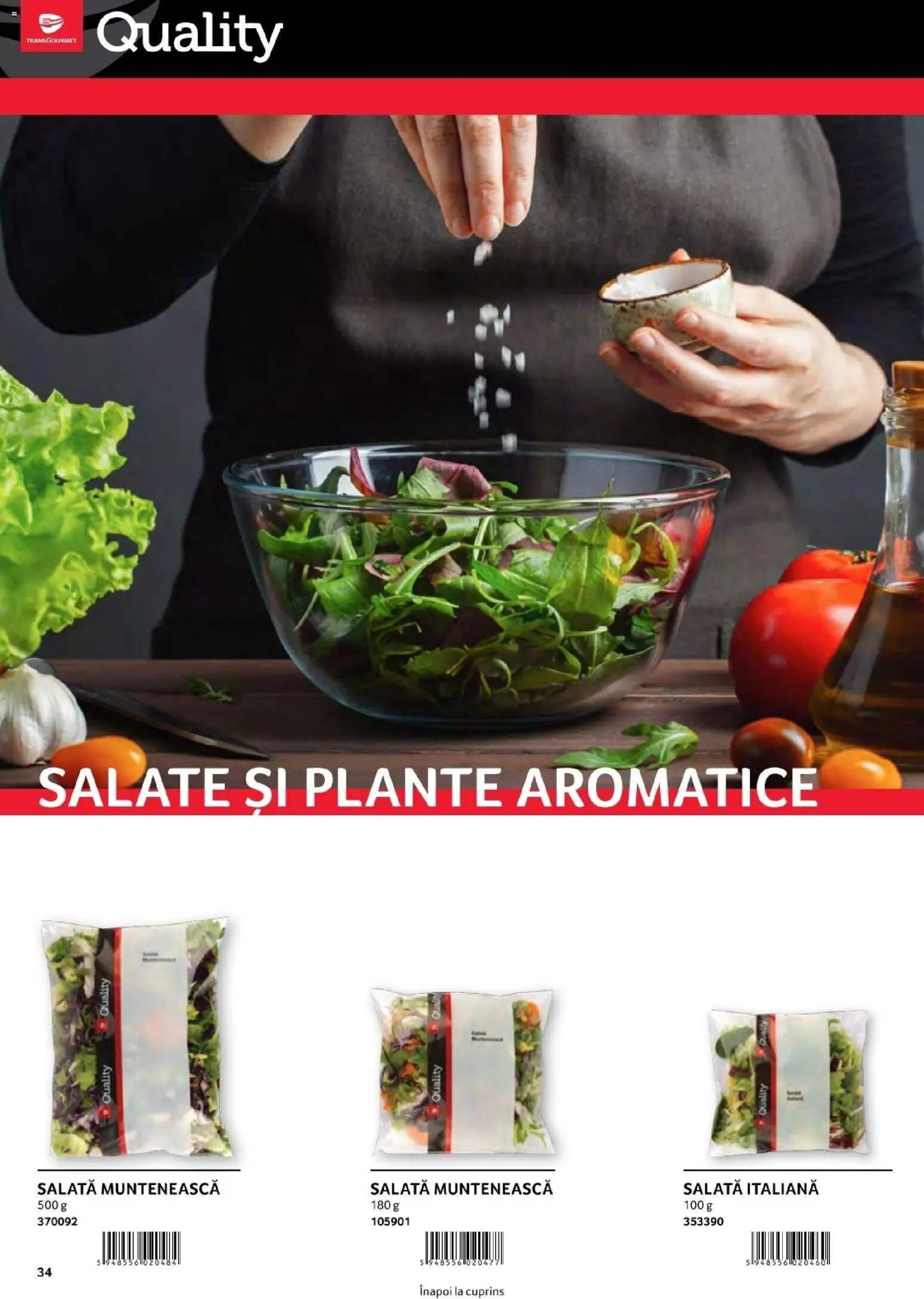Catalog Selgros 1 August - 30 Decembrie 2026 | Pagina 34 | Produse: Plante aromatice, Salată