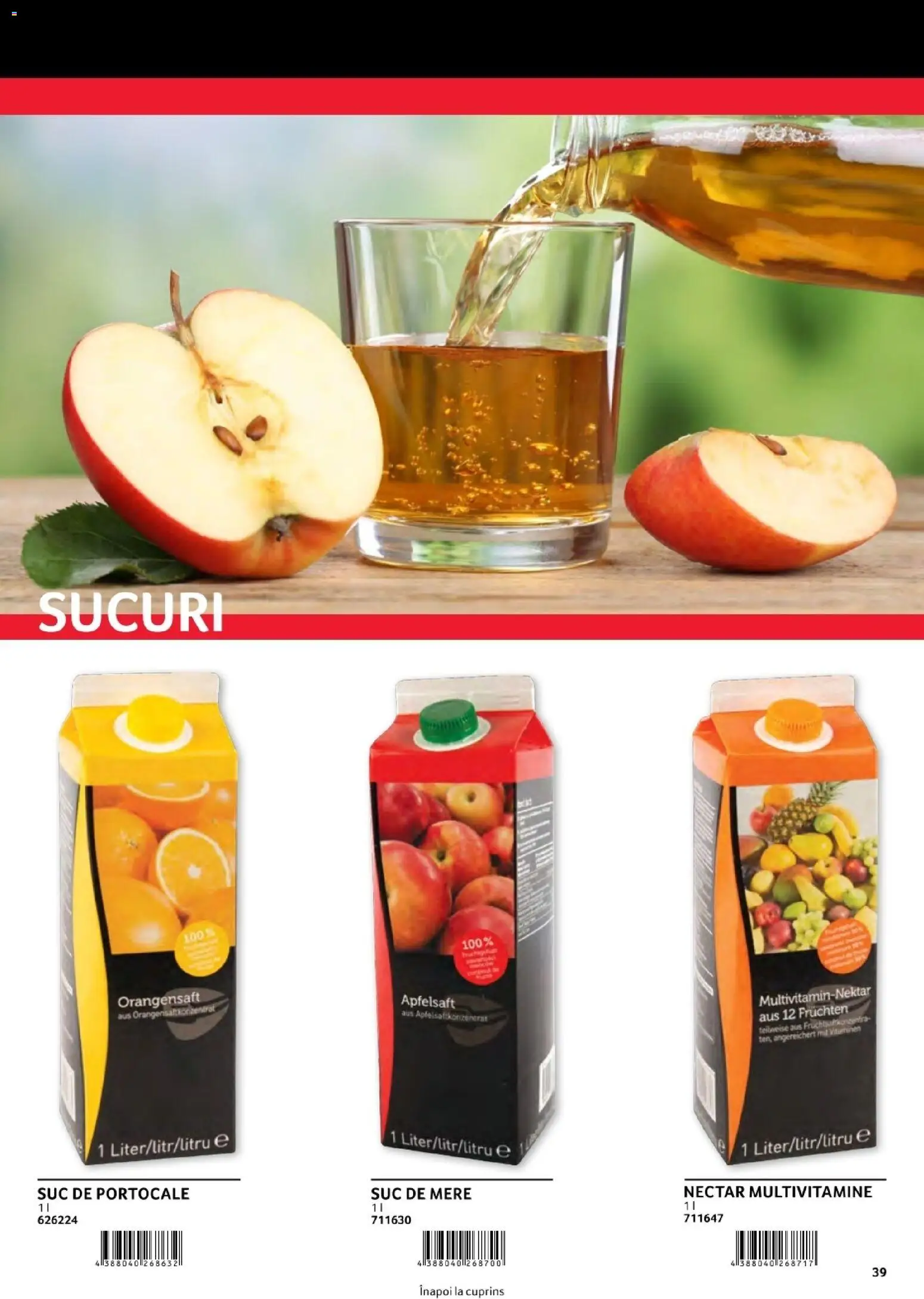 Catalog Selgros 1 August - 30 Decembrie 2026 | Pagina 39 | Produse: Suc, Mere, Portocale