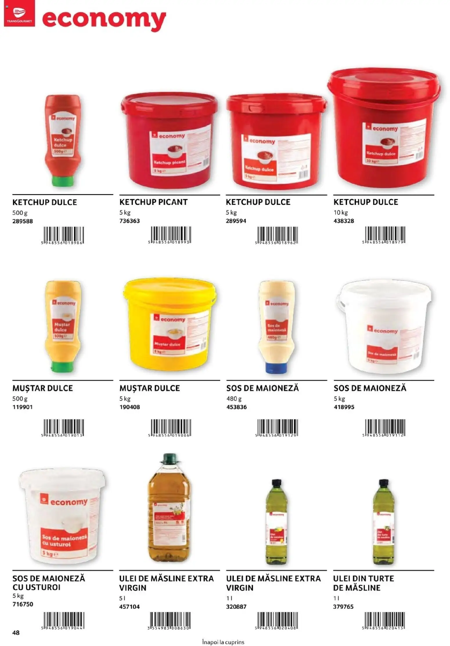 Catalog Selgros 1 August - 30 Decembrie 2026 | Pagina 48 | Produse: Ulei de masline, Ulei, Muștar, Ketchup