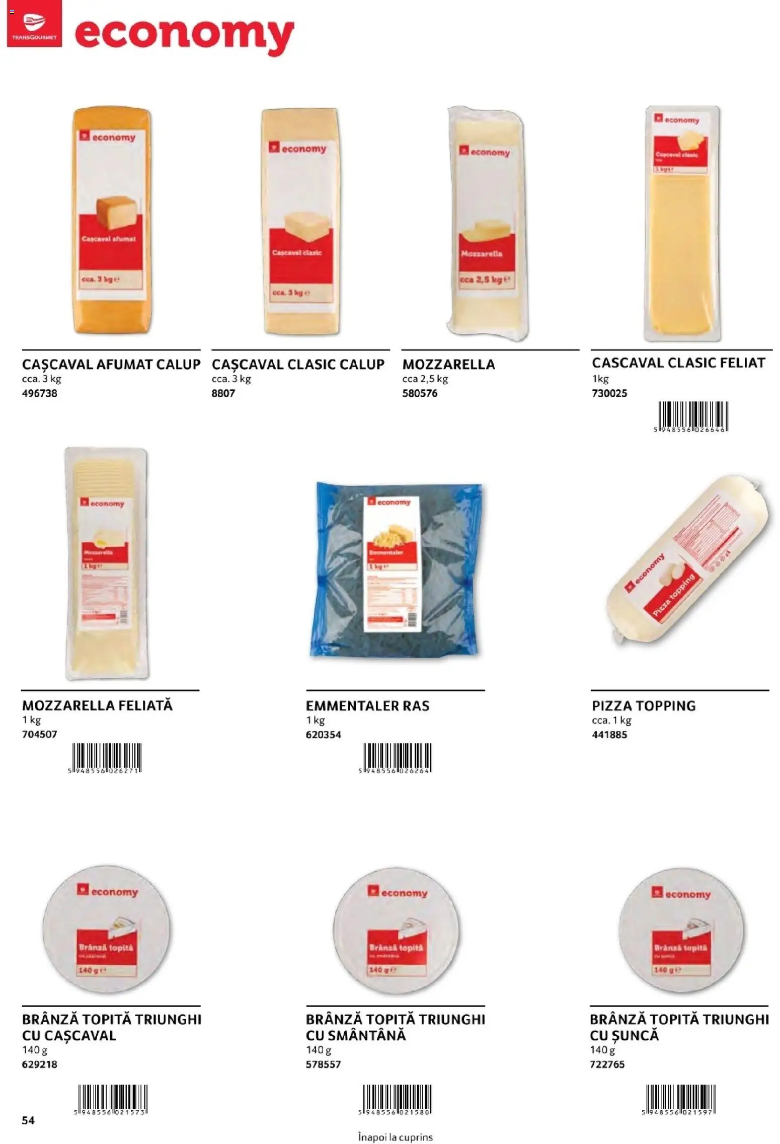 Catalog Selgros 1 August - 30 Decembrie 2026 | Pagina 54 | Produse: Cașcaval, Mozzarella, Brânză, Pizza