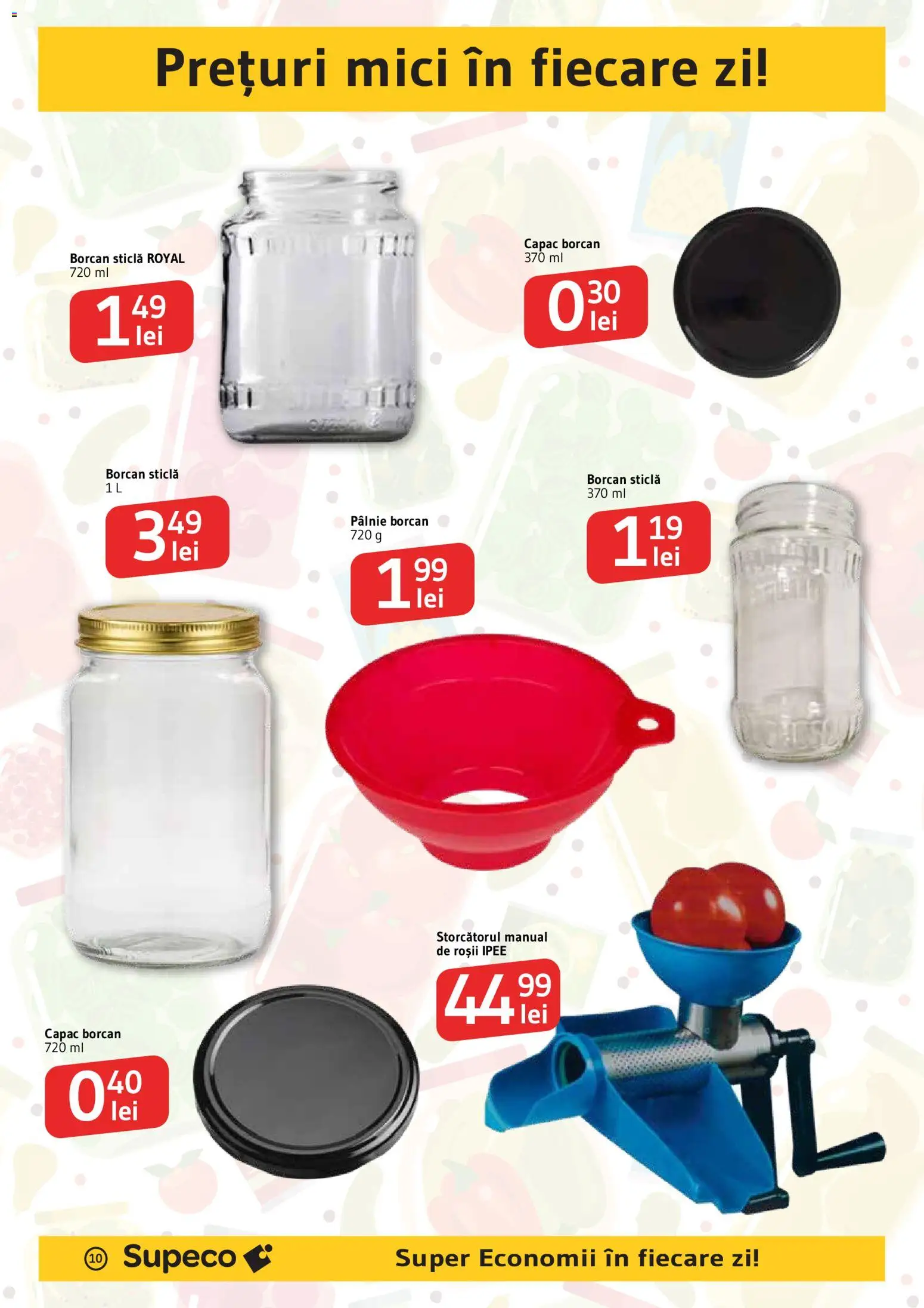 Catalog Supeco 20 August - 1 Septembrie 2026 | Pagina 10 | Produse: Mici, Borcan, Roșii