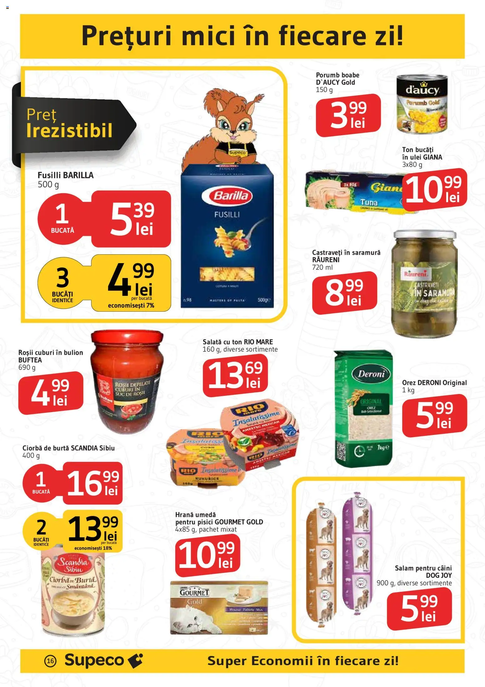 Catalog Supeco 20 August - 1 Septembrie 2026 | Pagina 16 | Produse: Bulion, Mici, Salam, Castraveți