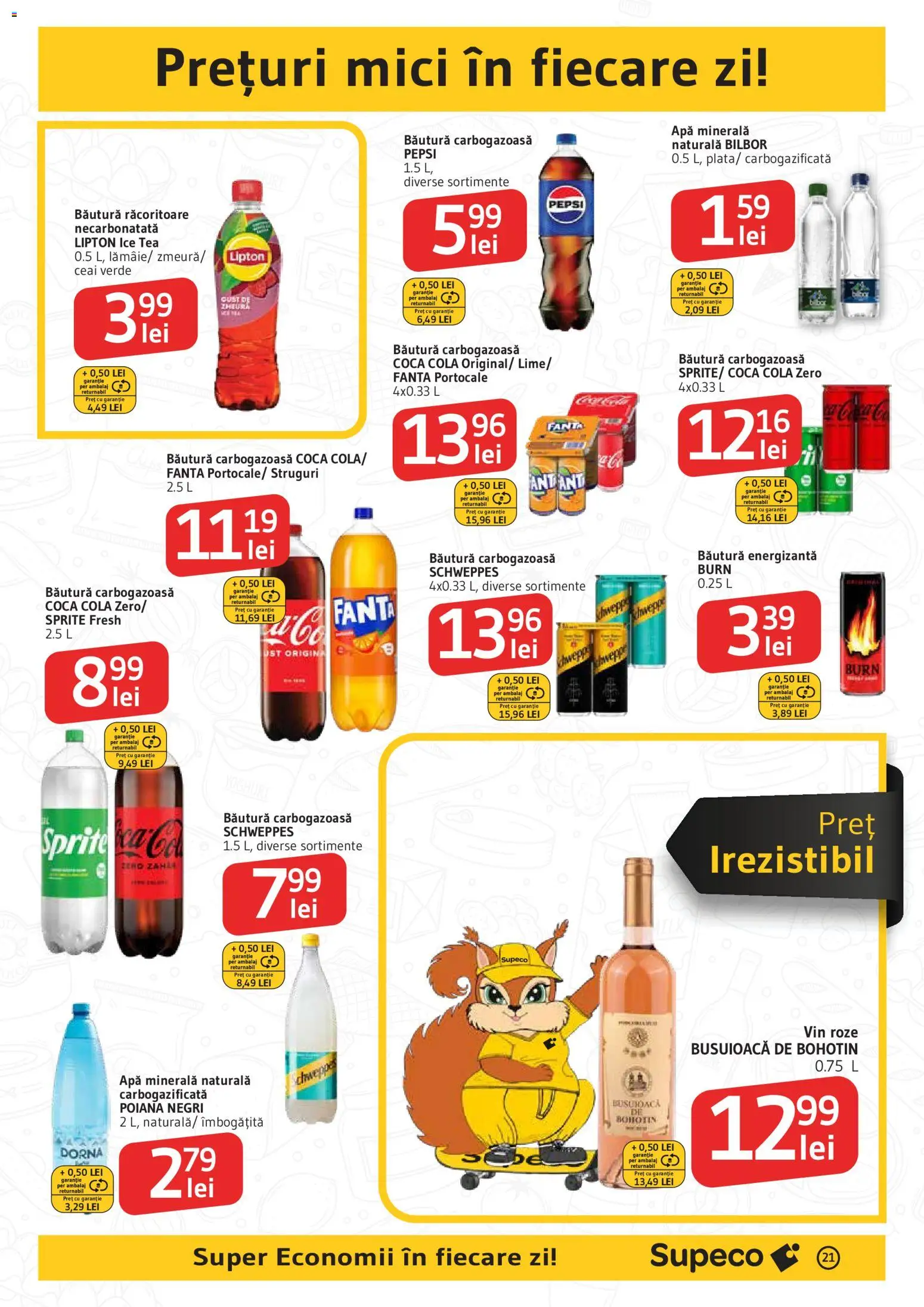 Catalog Supeco 20 August - 1 Septembrie 2026 | Pagina 21 | Produse: Mici, Fanta, Cola, Coca cola