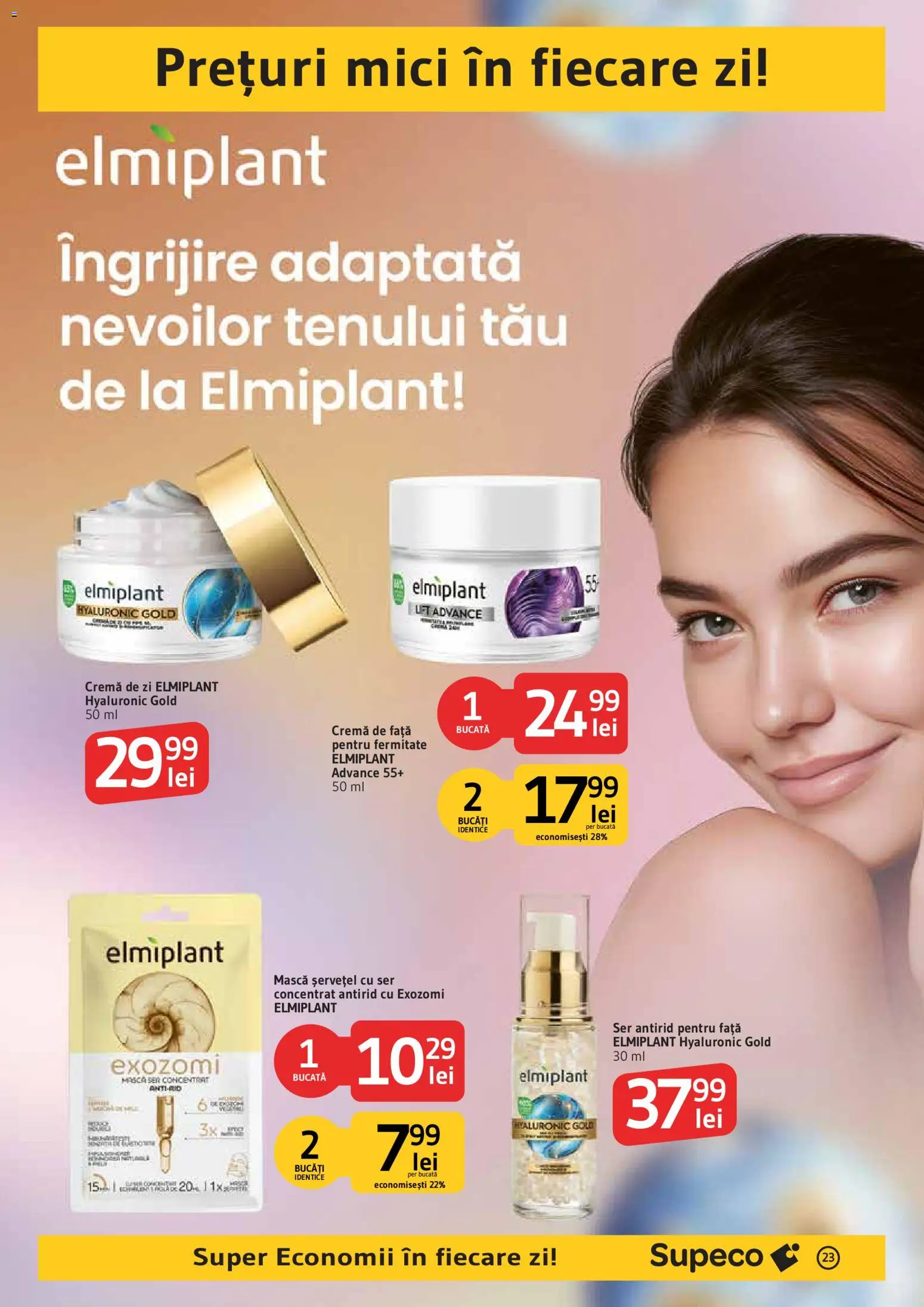 Catalog Supeco 20 August - 1 Septembrie 2026 | Pagina 23 | Produse: Cremă de zi, Mici, Cremă