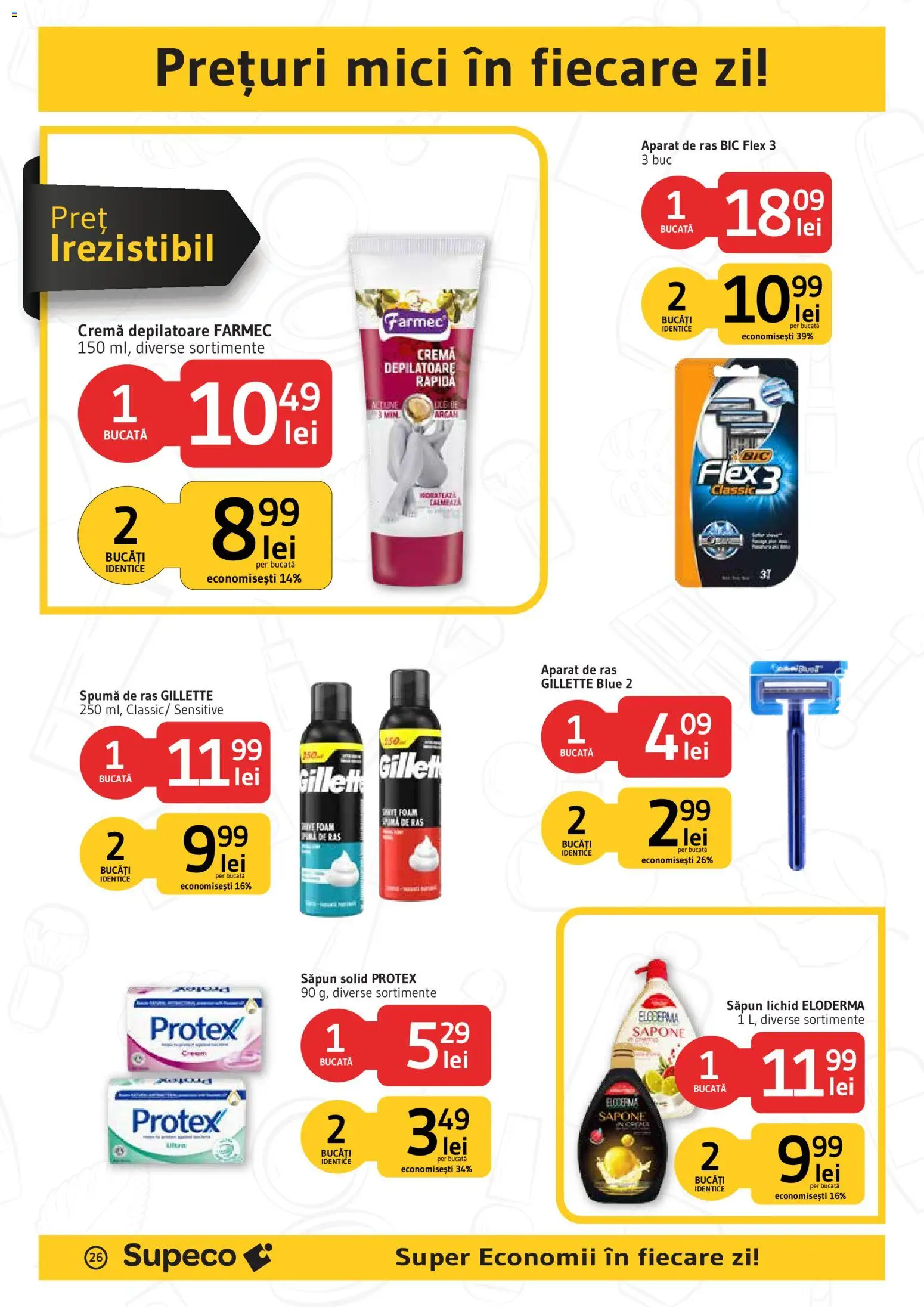 Catalog Supeco 20 August - 1 Septembrie 2026 | Pagina 26 | Produse: Solid, Aparat, Săpun, Cremă depilatoare