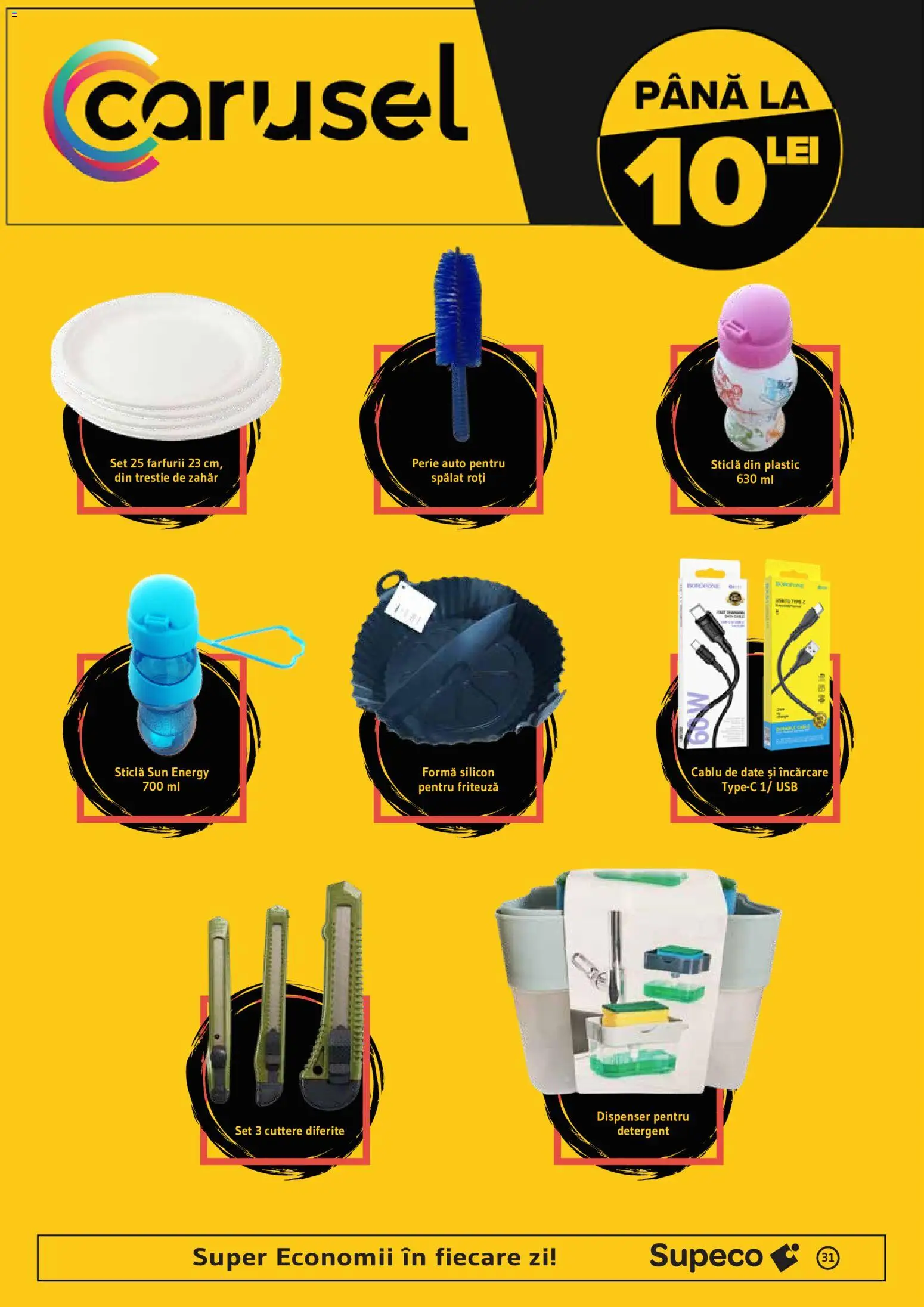 Catalog Supeco 20 August - 1 Septembrie 2026 | Pagina 31 | Produse: Cablu, Usb, Perie, Zahăr