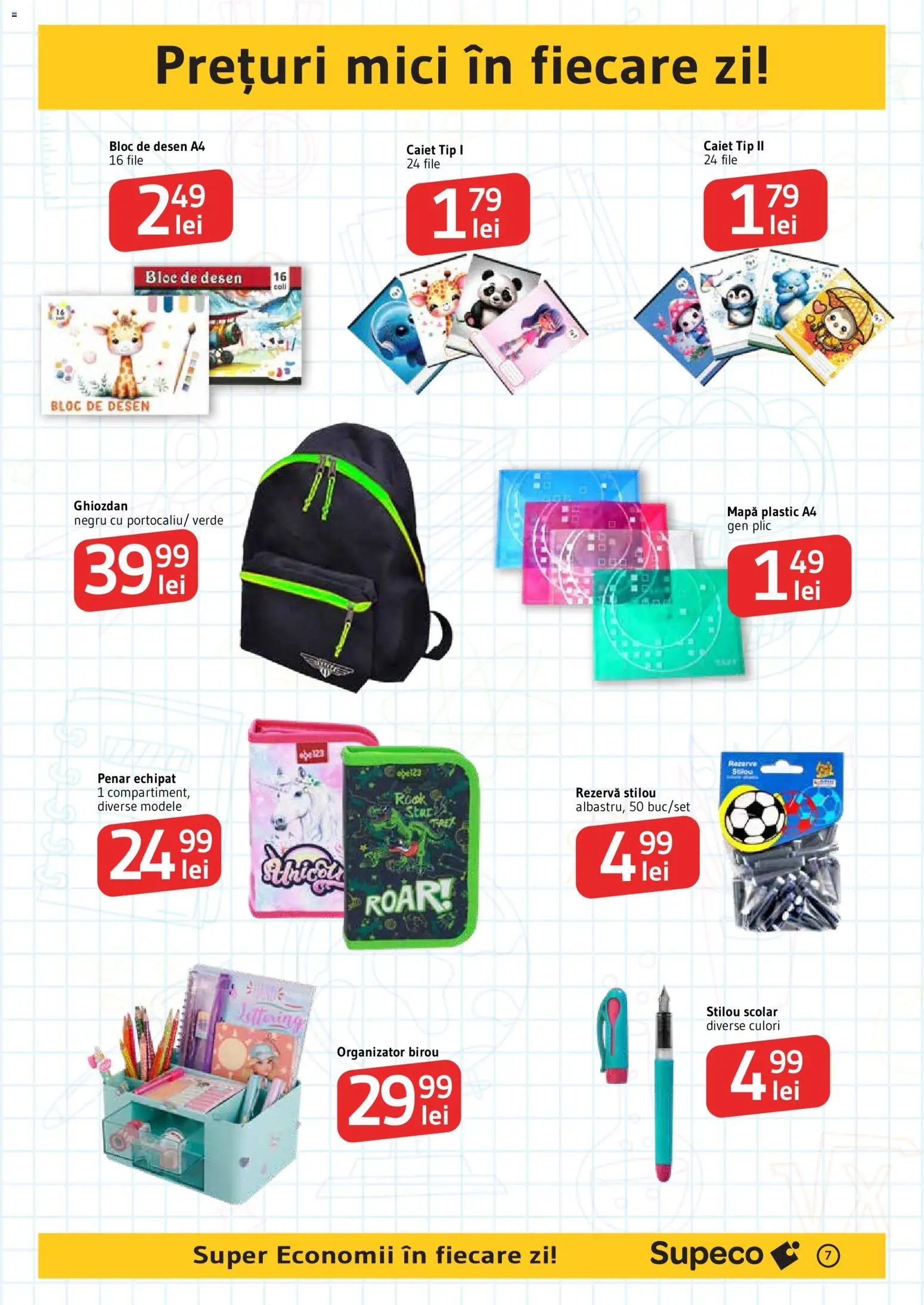 Catalog Supeco 20 August - 1 Septembrie 2026 | Pagina 7 | Produse: Birou, Mici, Organizator, Tip