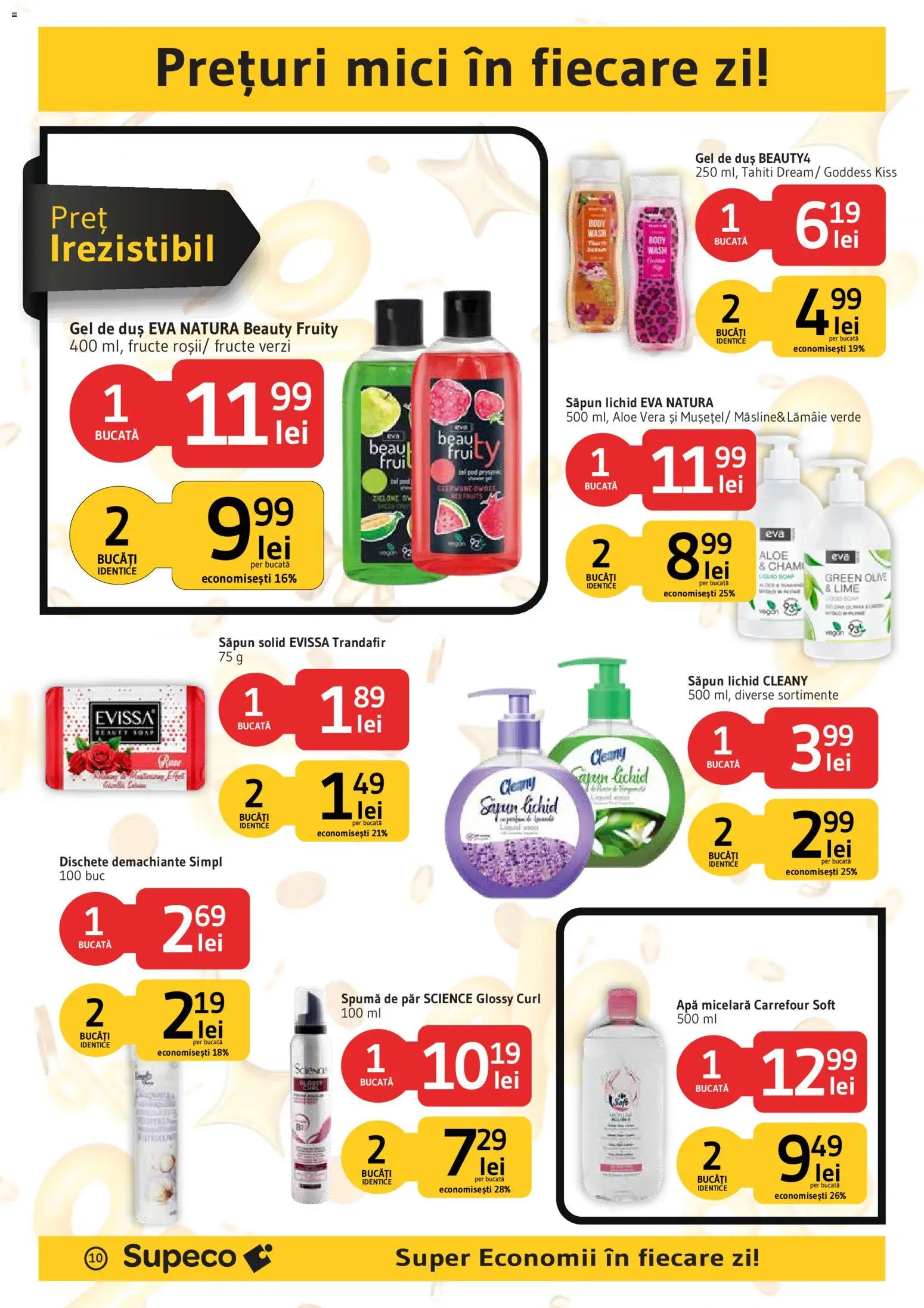 Catalog Supeco 27 August - 8 Septembrie 2026 | Pagina 10 | Produse: Duș, Apă micelară, Fructe, Lămâie