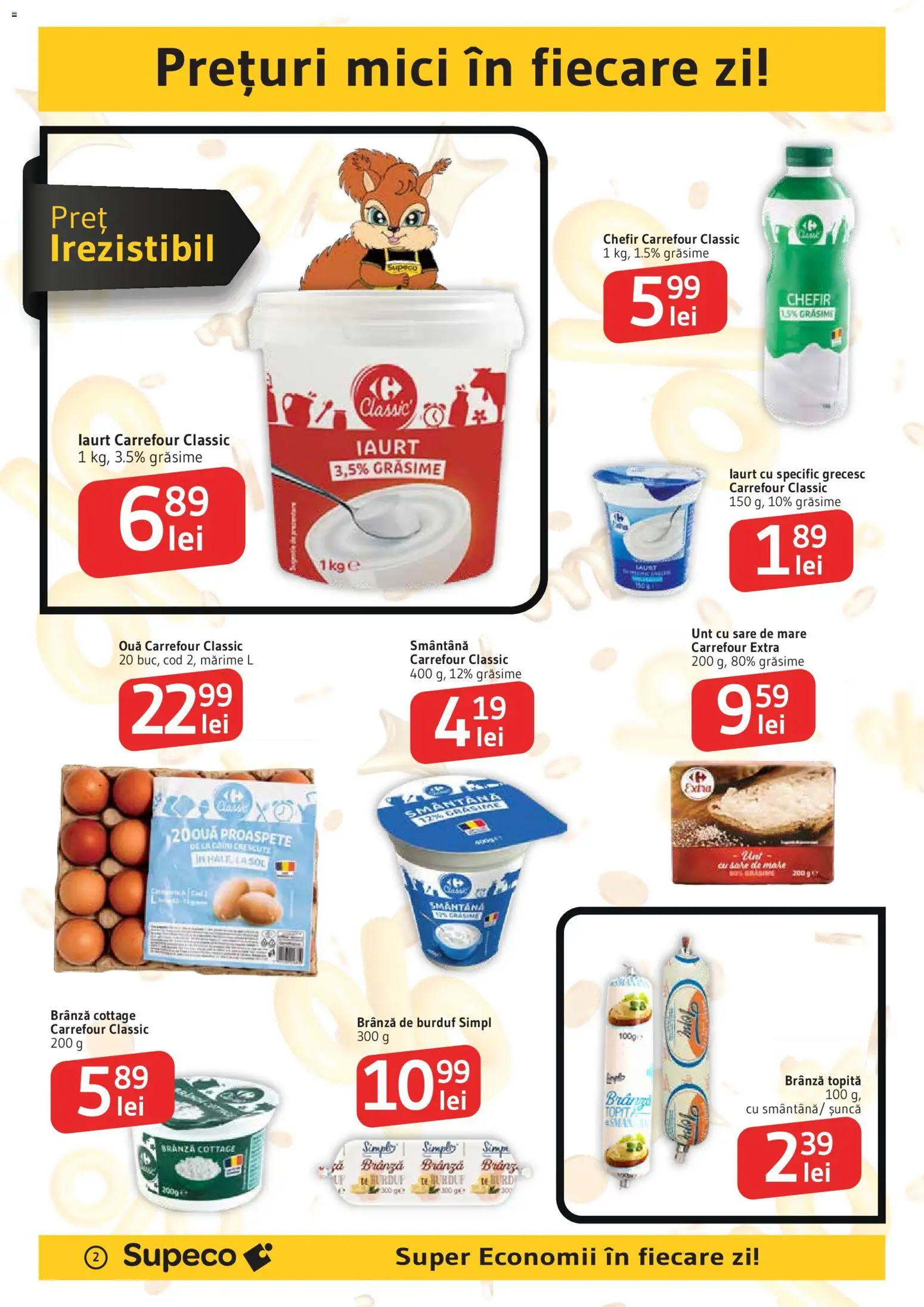 Catalog Supeco 27 August - 8 Septembrie 2026 | Pagina 2 | Produse: Branza de burduf, Mici, Brânză, Șuncă