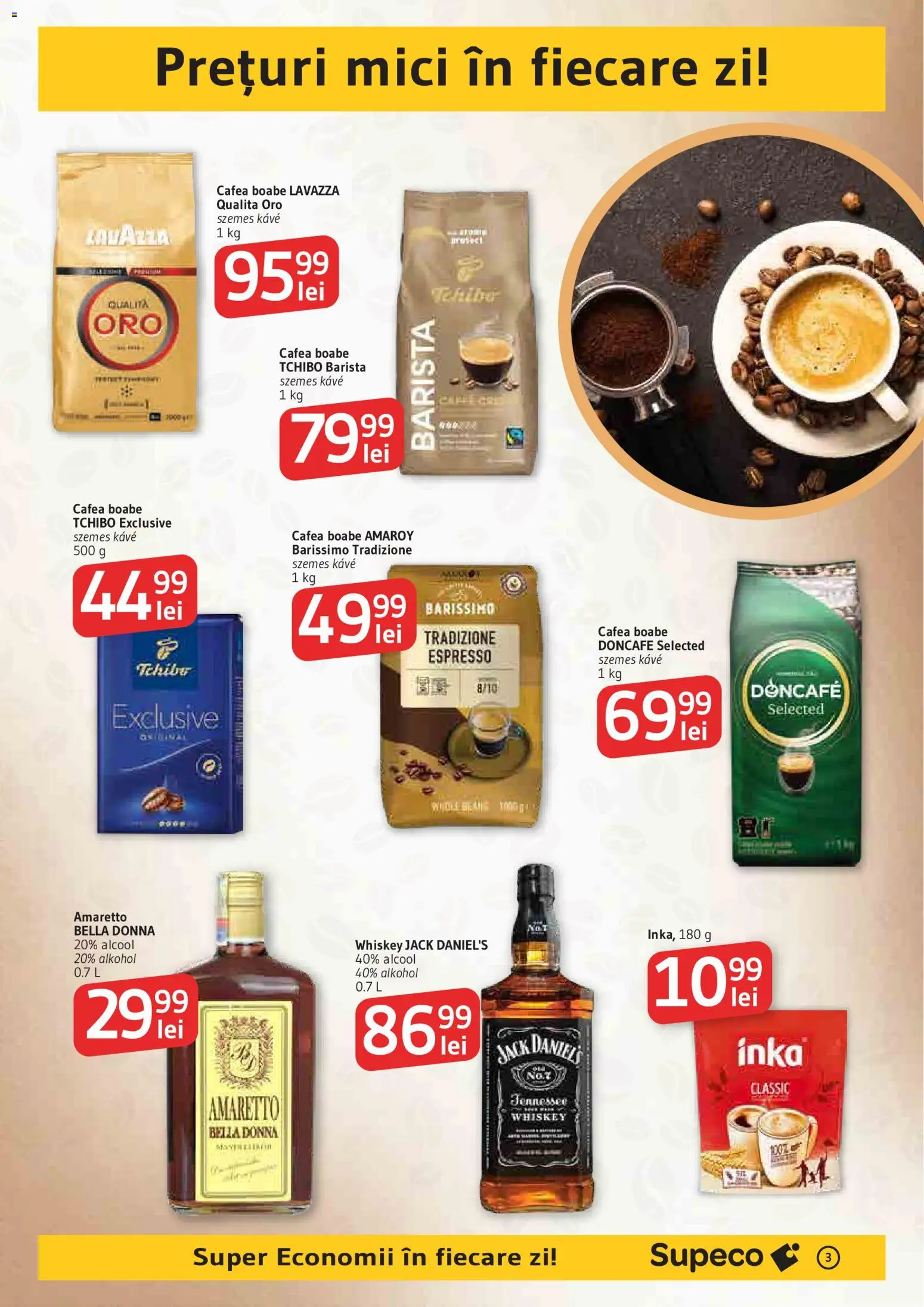 Catalog Supeco 27 August - 8 Septembrie 2026 | Pagina 3 | Produse: Mici, Doncafe, Cafea, Bella