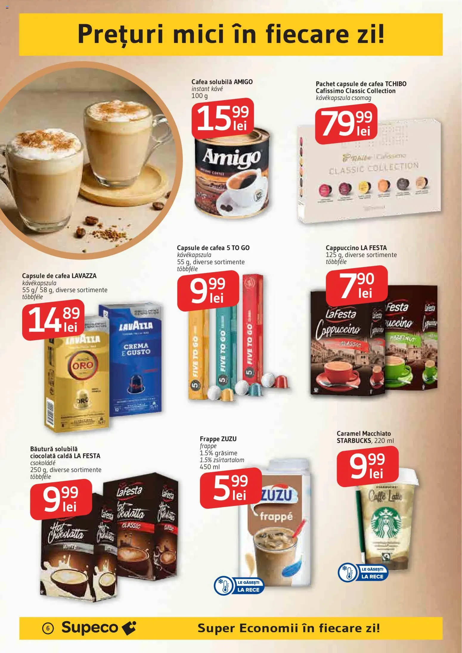 Catalog Supeco 27 August - 8 Septembrie 2026 | Pagina 6 | Produse: Cappuccino, Cremă, Cafea, Ciocolată