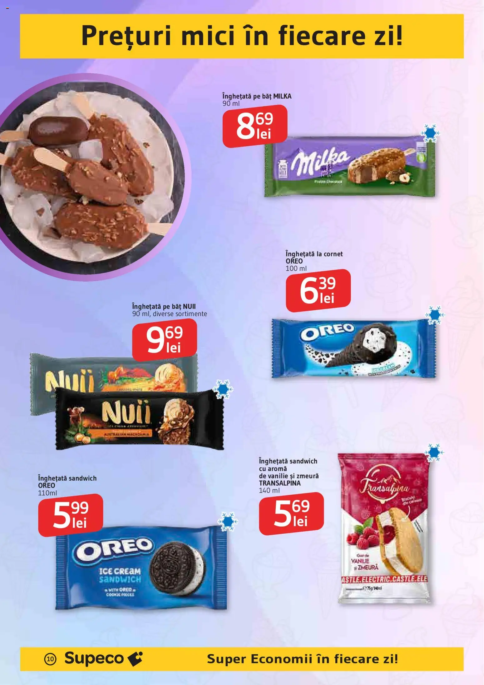 Catalog Supeco 27 August - 8 Septembrie 2026 | Pagina 10 | Produse: Zmeură, Oreo, Mici, Înghețată