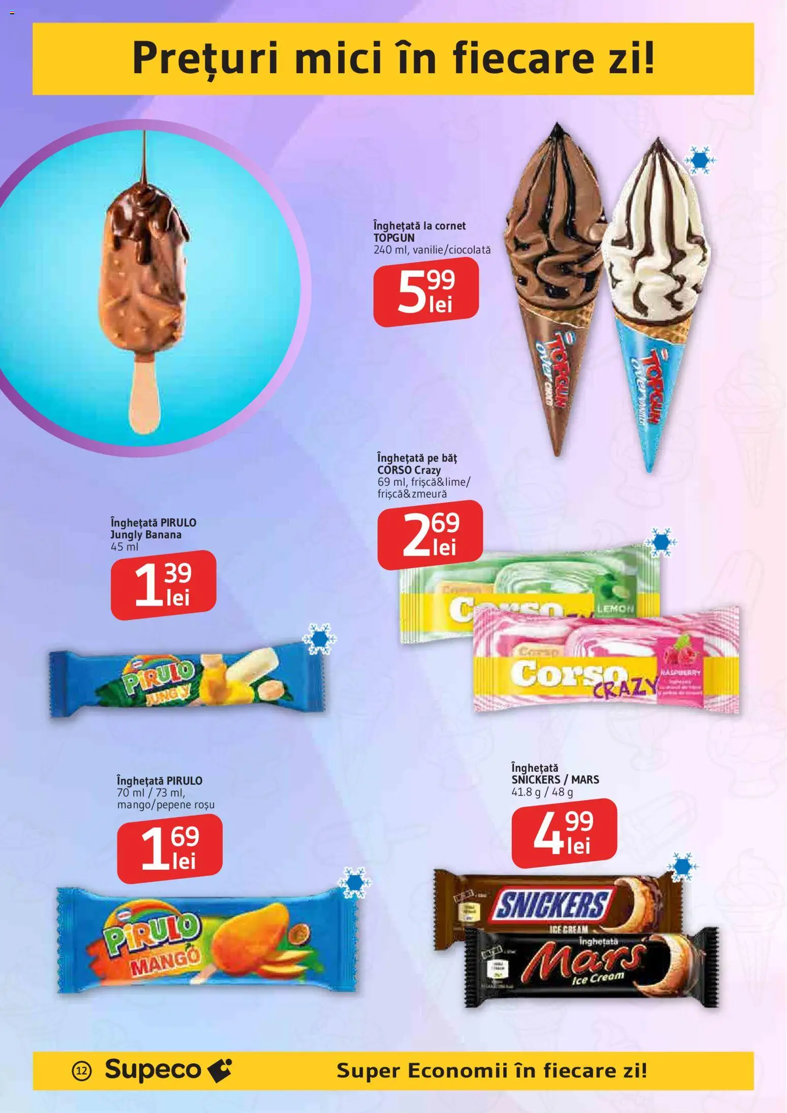 Catalog Supeco 27 August - 8 Septembrie 2026 | Pagina 12 | Produse: Mici, Înghețată, Mango