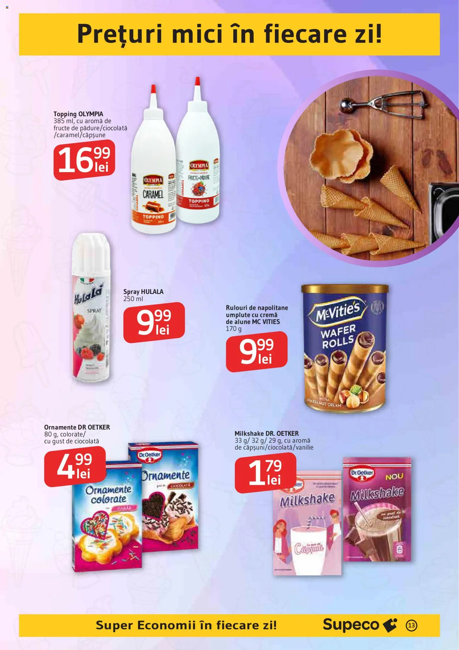 Catalog Supeco 27 August - 8 Septembrie 2026 | Pagina 13 | Produse: Mici, Alune, Cremă, Ciocolată