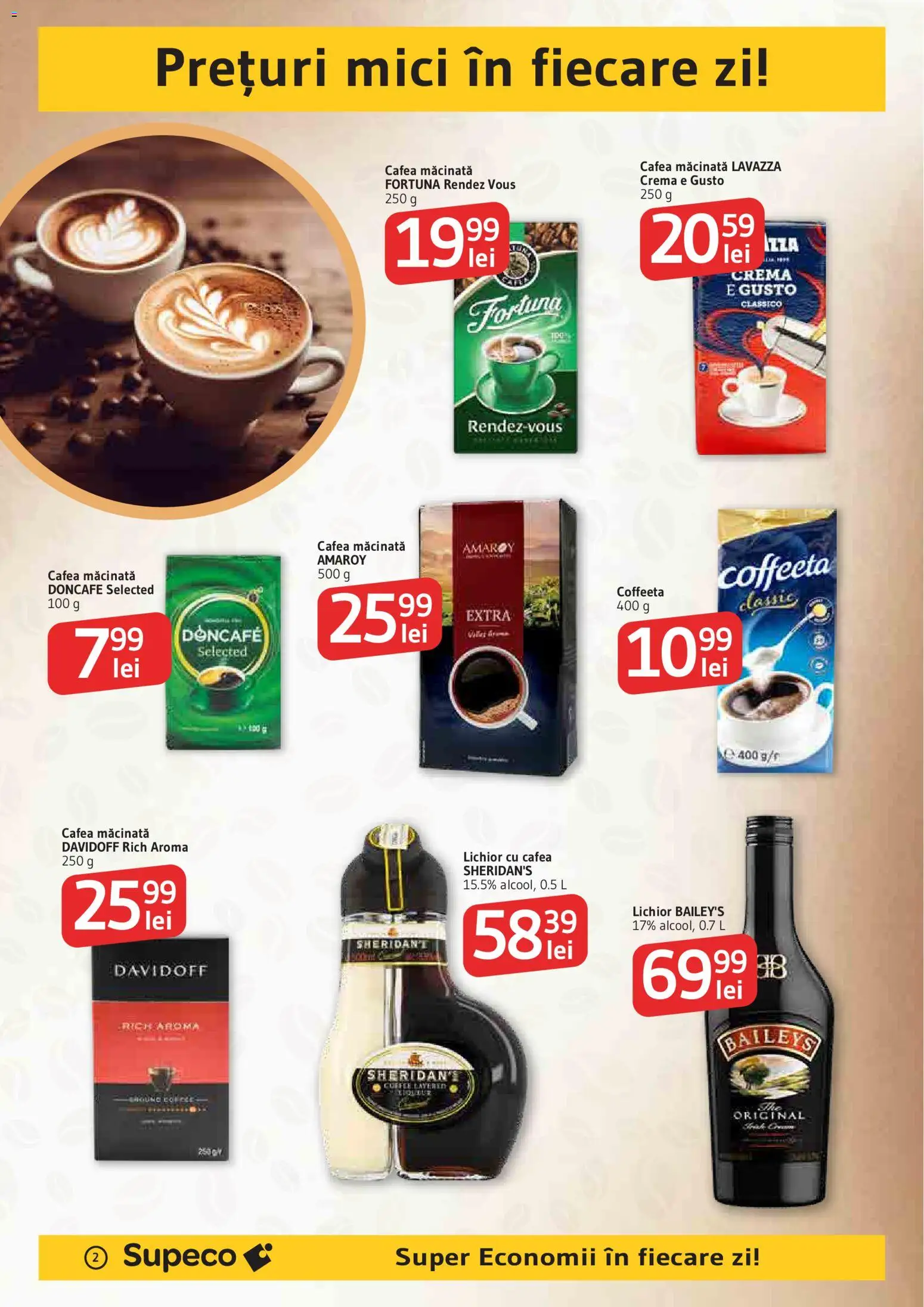 Catalog Supeco 27 August - 8 Septembrie 2026 | Pagina 2 | Produse: Cafea macinata, Doncafe, Cremă, Cafea