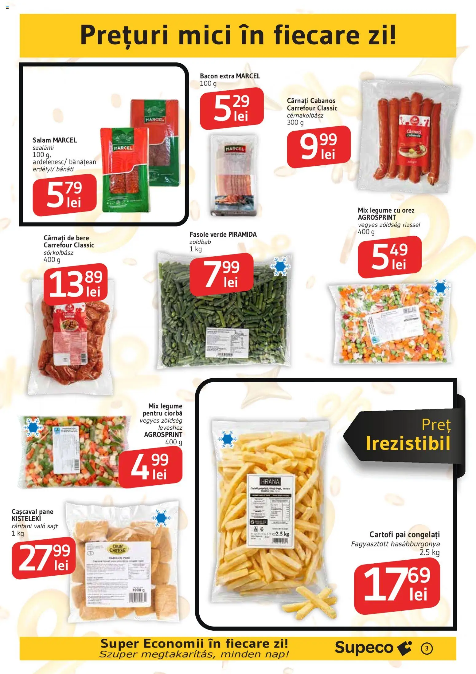 Catalog Supeco 27 August - 8 Septembrie 2026 | Pagina 3 | Produse: Ciorba, Mici, Bere, Legume