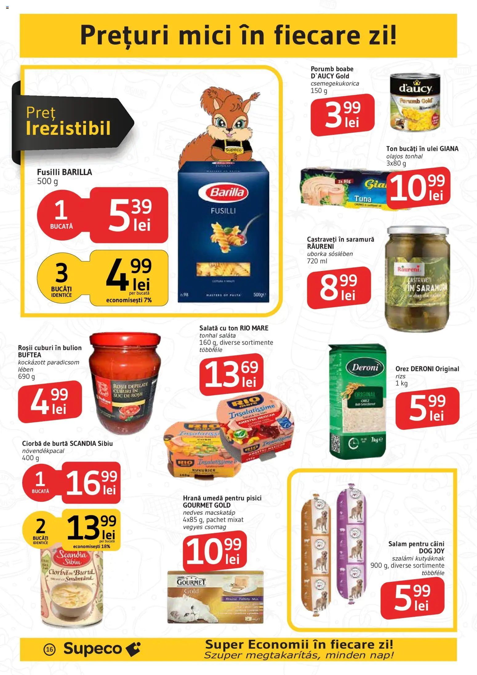 Catalog Supeco 20 August - 1 Septembrie 2026 | Pagina 16 | Produse: Ulei, Salam, Orez, Porumb