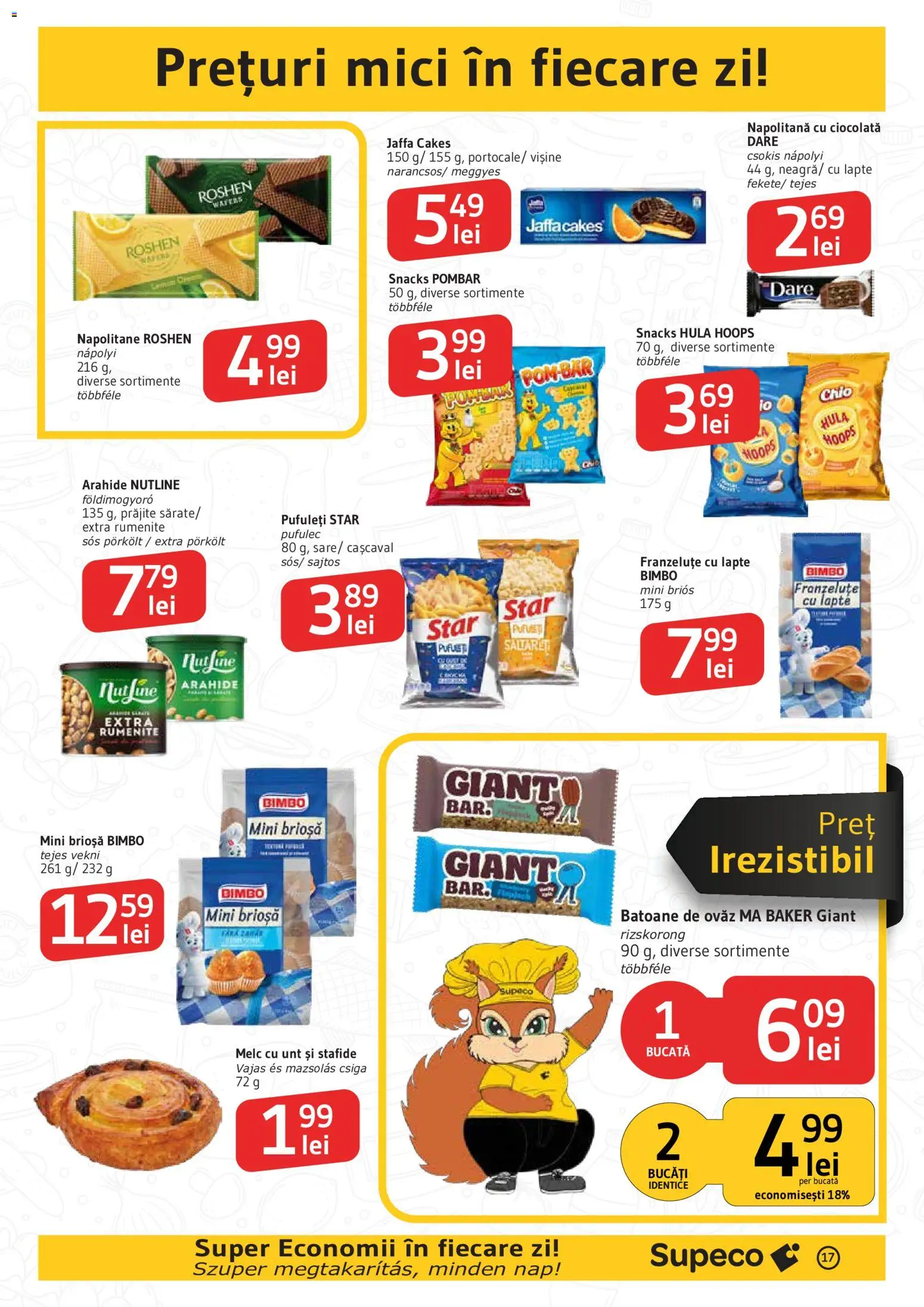 Catalog Supeco 20 August - 1 Septembrie 2026 | Pagina 17 | Produse: Mici, Lapte, Unt, Pufuleți