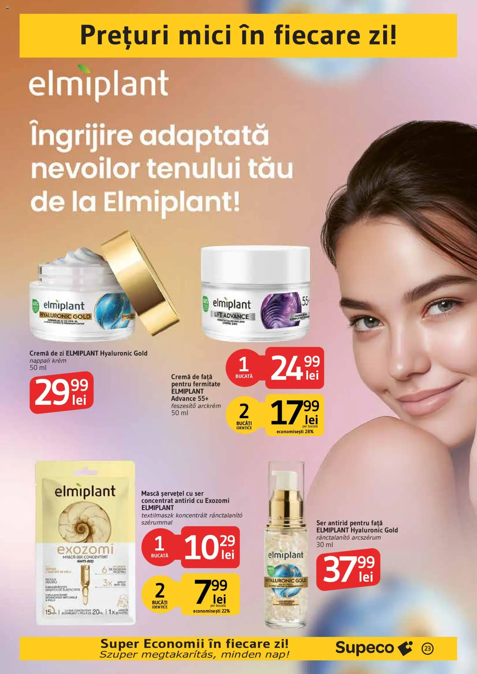 Catalog Supeco 20 August - 1 Septembrie 2026 | Pagina 23 | Produse: Cremă de zi, Mici, Cremă