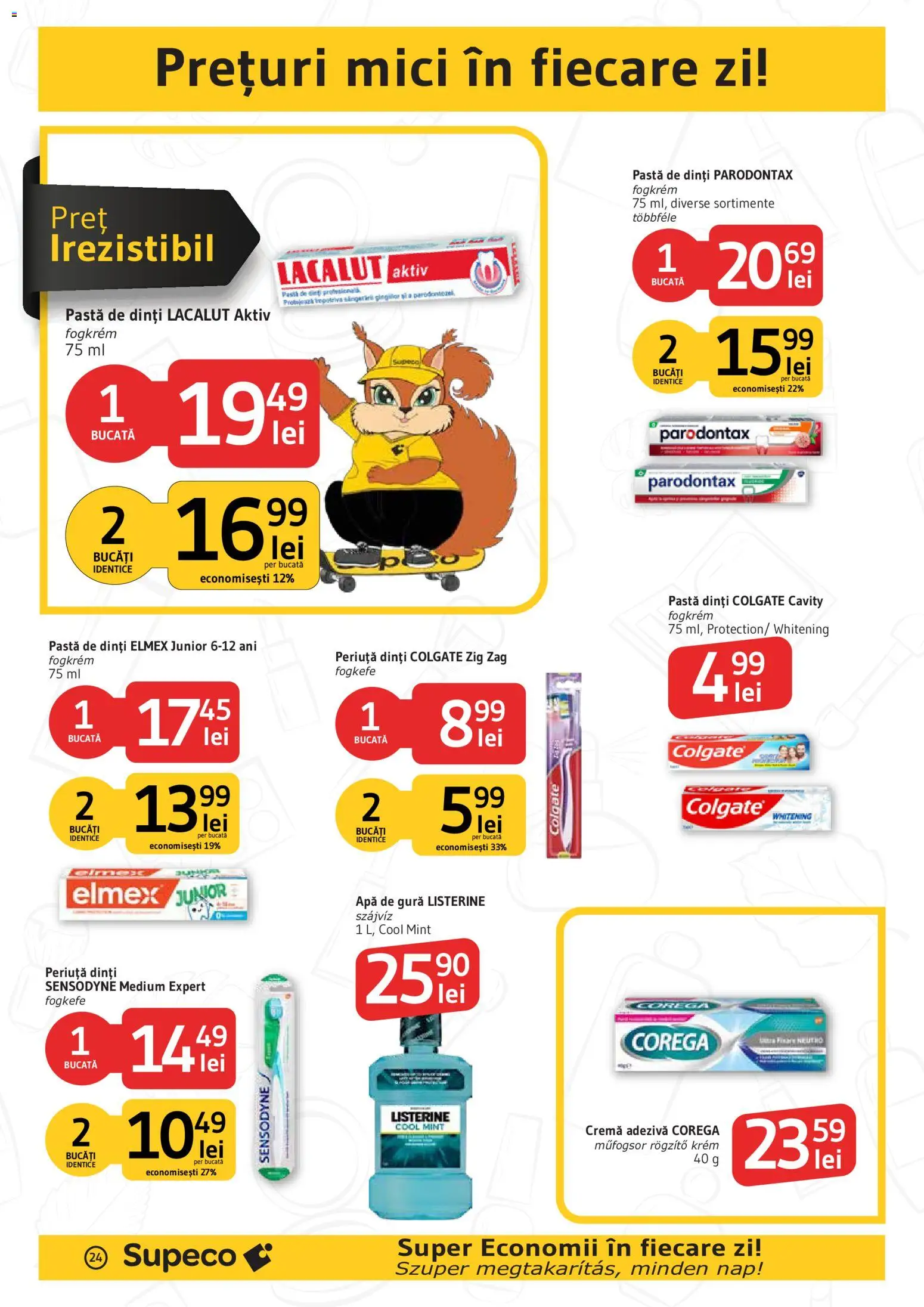 Catalog Supeco 20 August - 1 Septembrie 2026 | Pagina 24 | Produse: Mici, Cremă, Apă de gură, Apă