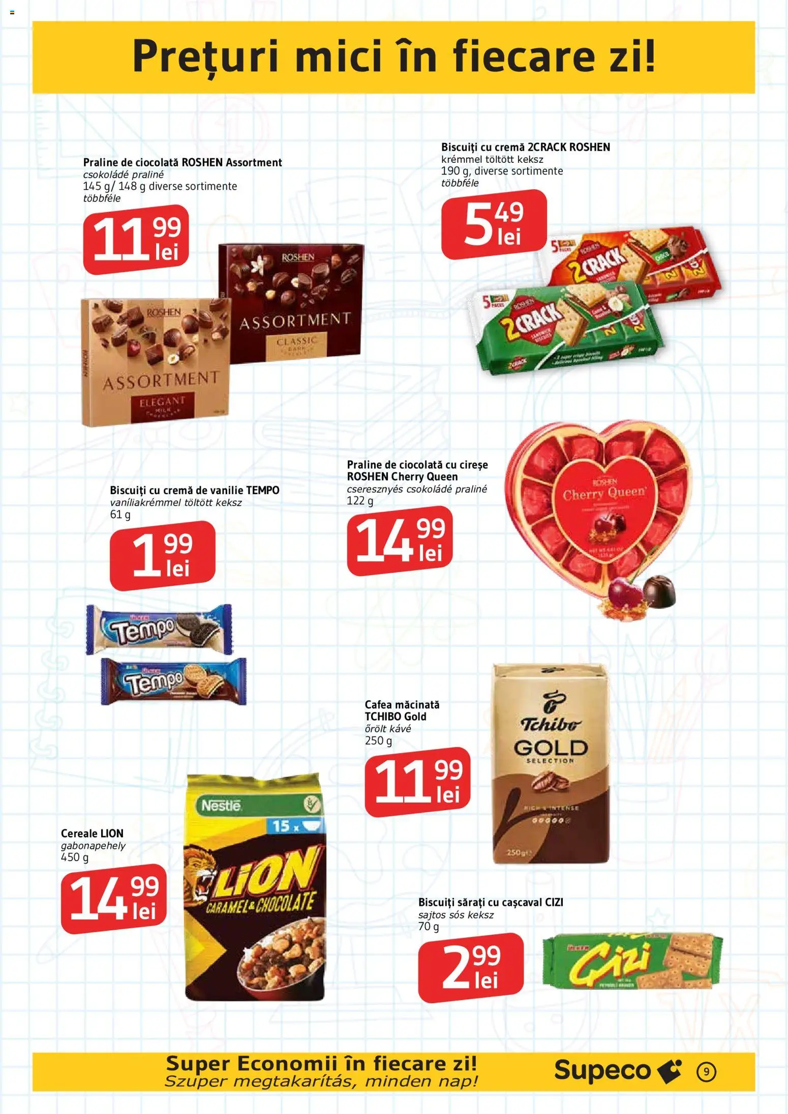 Catalog Supeco 20 August - 1 Septembrie 2026 | Pagina 9 | Produse: Mici, Cremă, Cafea, Cireșe