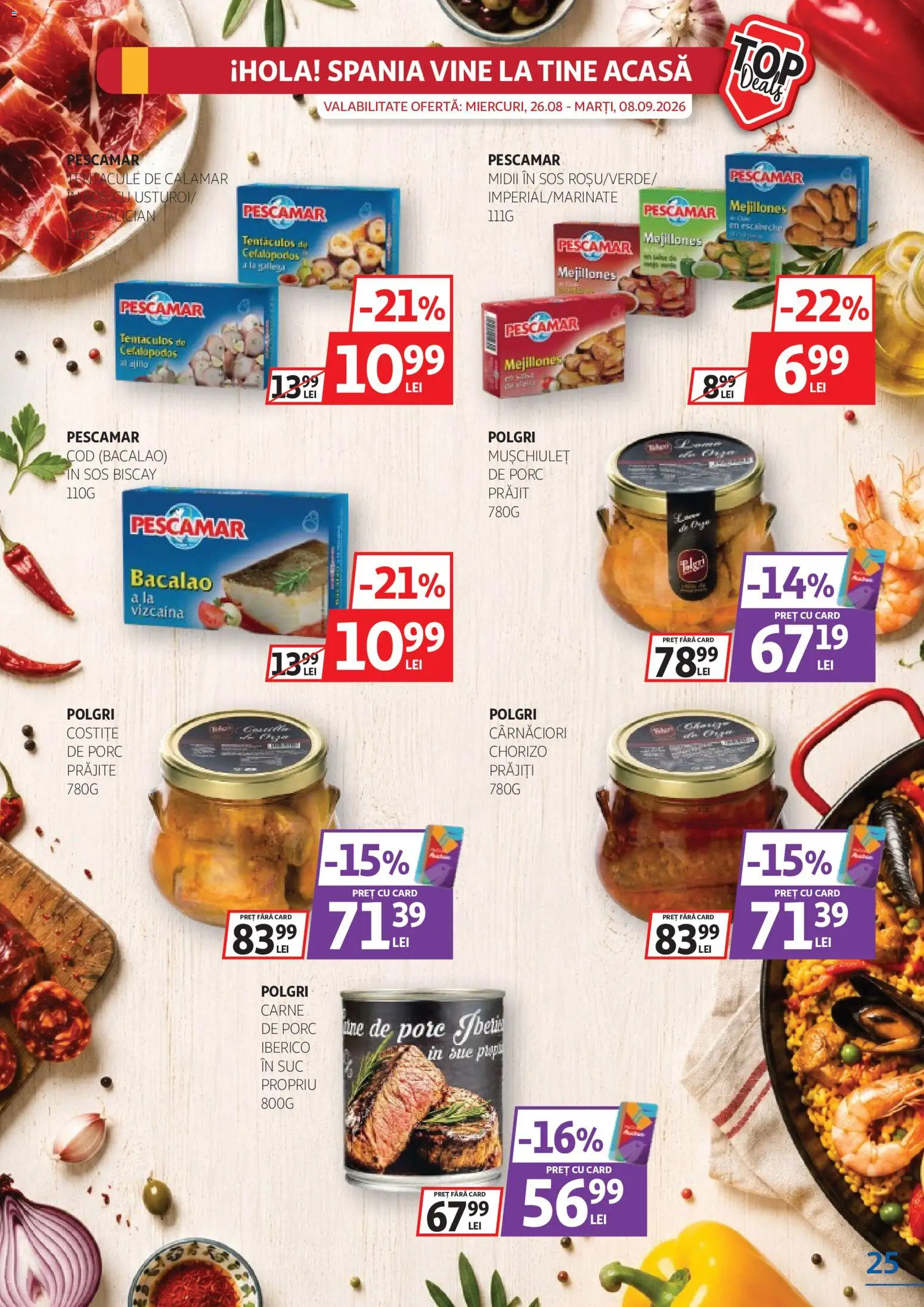 Catalog Auchan 26 August - 7 Septembrie 2026 | Pagina 25 | Produse: Suc, Carne De Porc, Sos