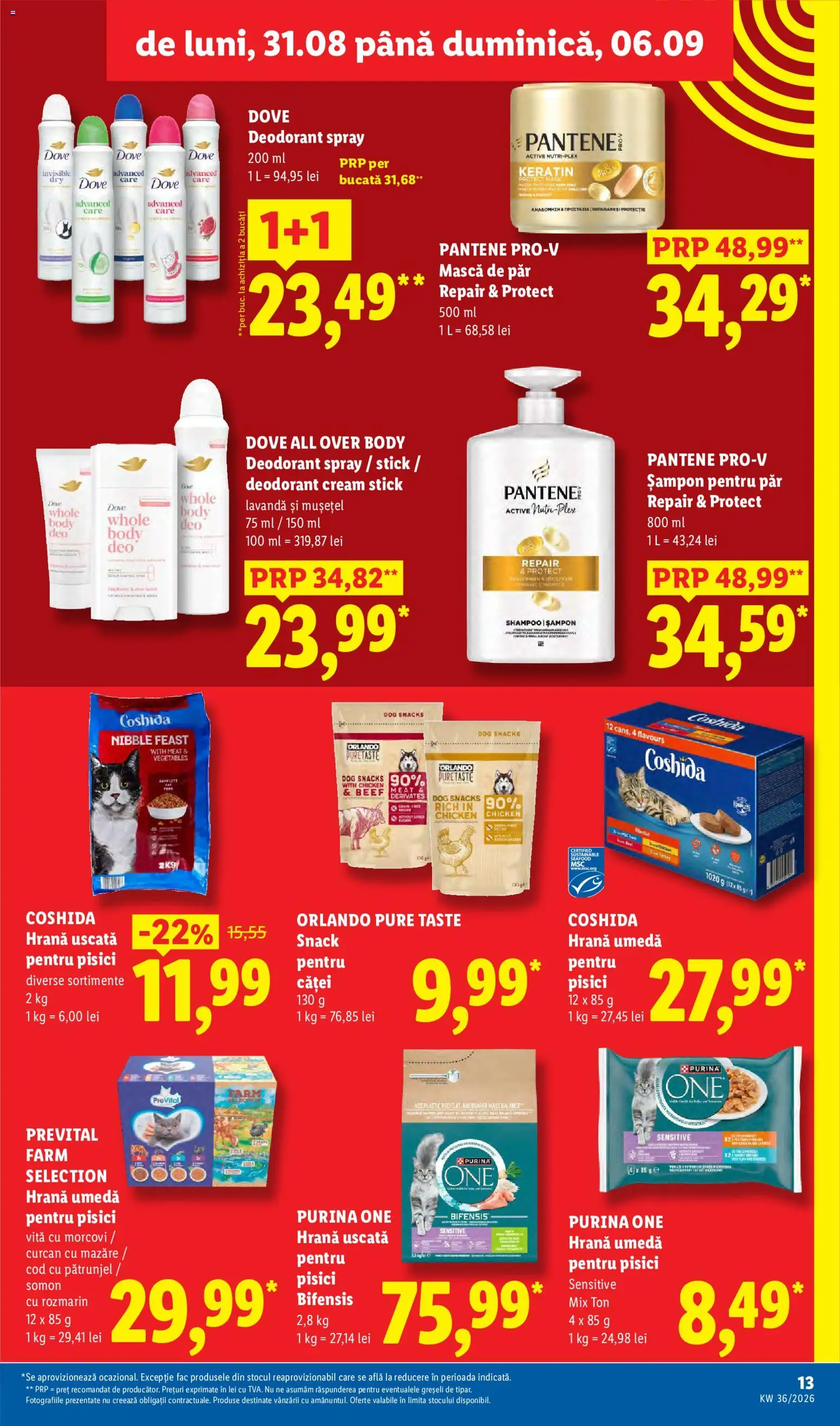 Catalog LIDL 31 August - 5 Septembrie 2026 | Pagina 13 | Produse: Mască de păr, Somon, Deodorant, Morcovi