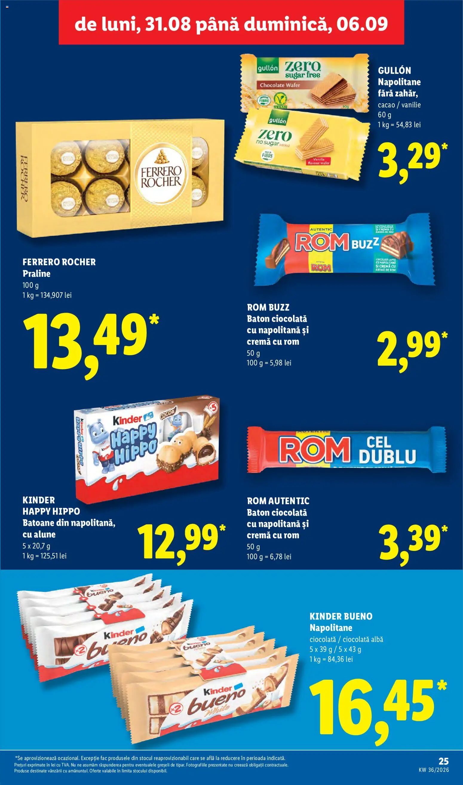Catalog LIDL 31 August - 5 Septembrie 2026 | Pagina 25 | Produse: Alba, Alune, Cremă, Cacao