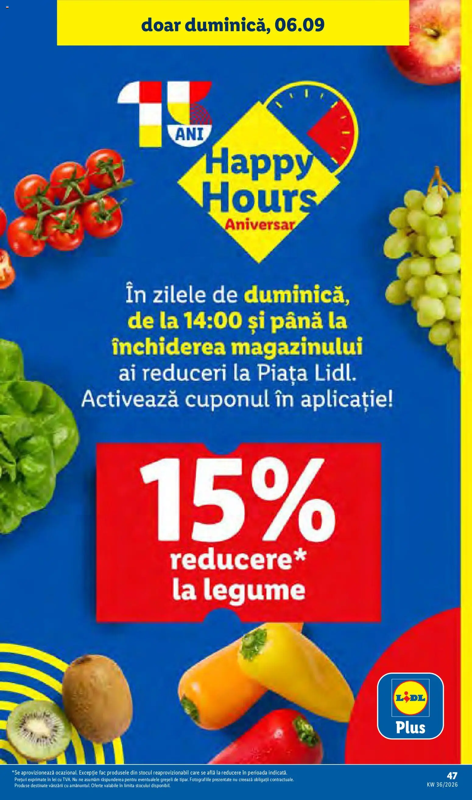 Catalog LIDL 31 August - 5 Septembrie 2026 | Pagina 47 | Produse: Legume, Plus
